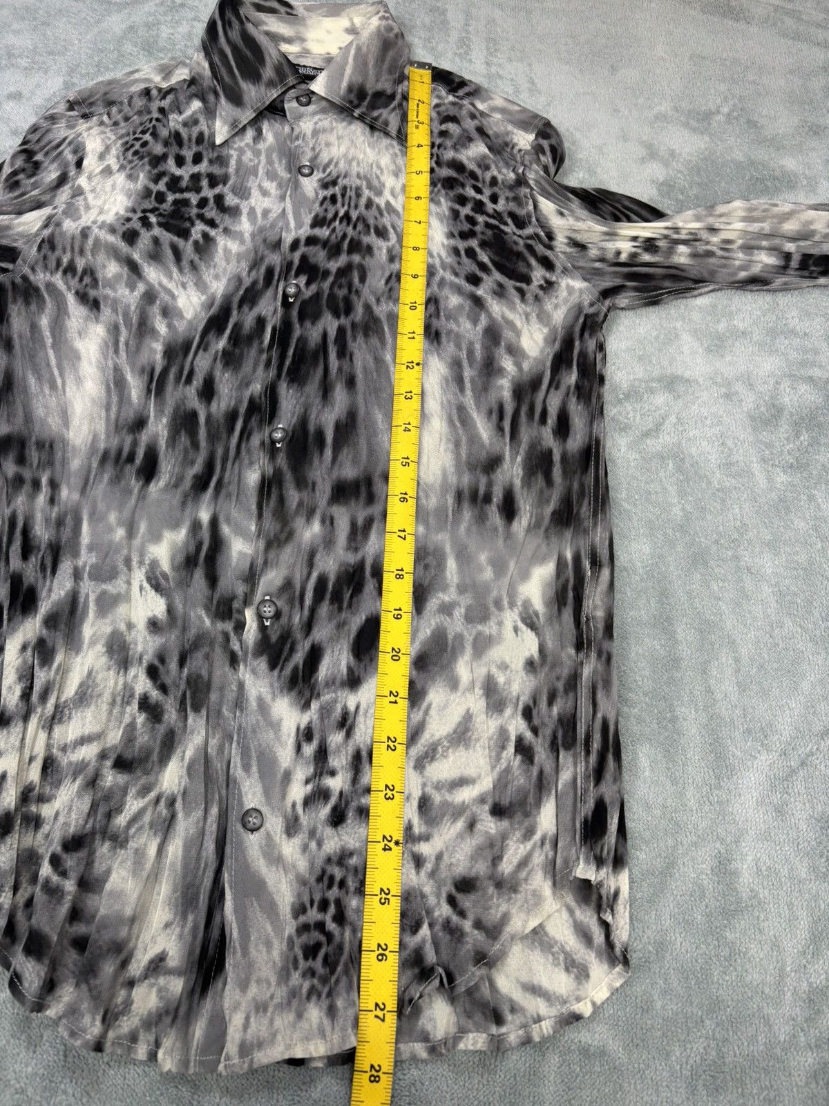Tornado Mart Tornado Mart Leopard Pleated Wrinkle Size US M / EU 48-50 / 2 - 9 Thumbnail