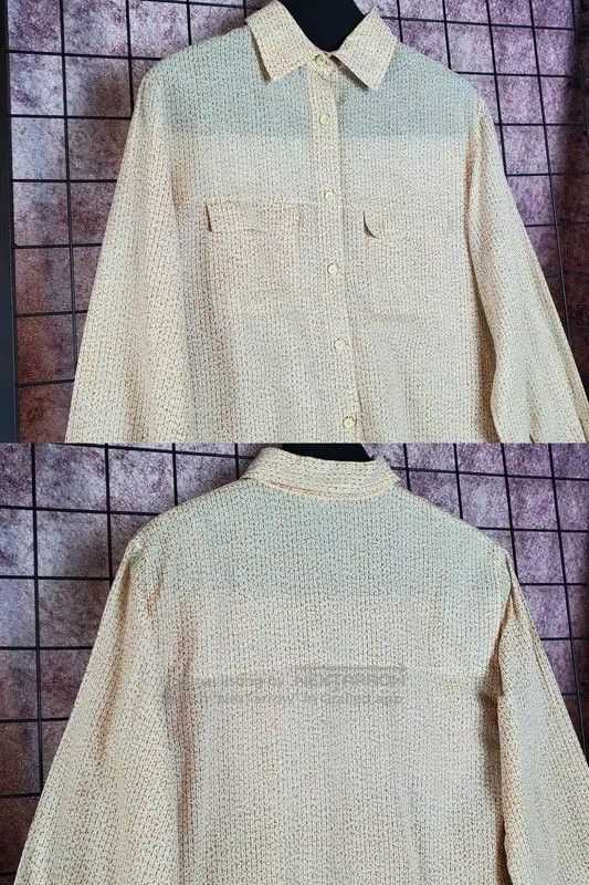 Dior Dior Long Sleeve Beige Cotton Floral Shirt . Size L / US 10 / IT 46 - 3 Thumbnail