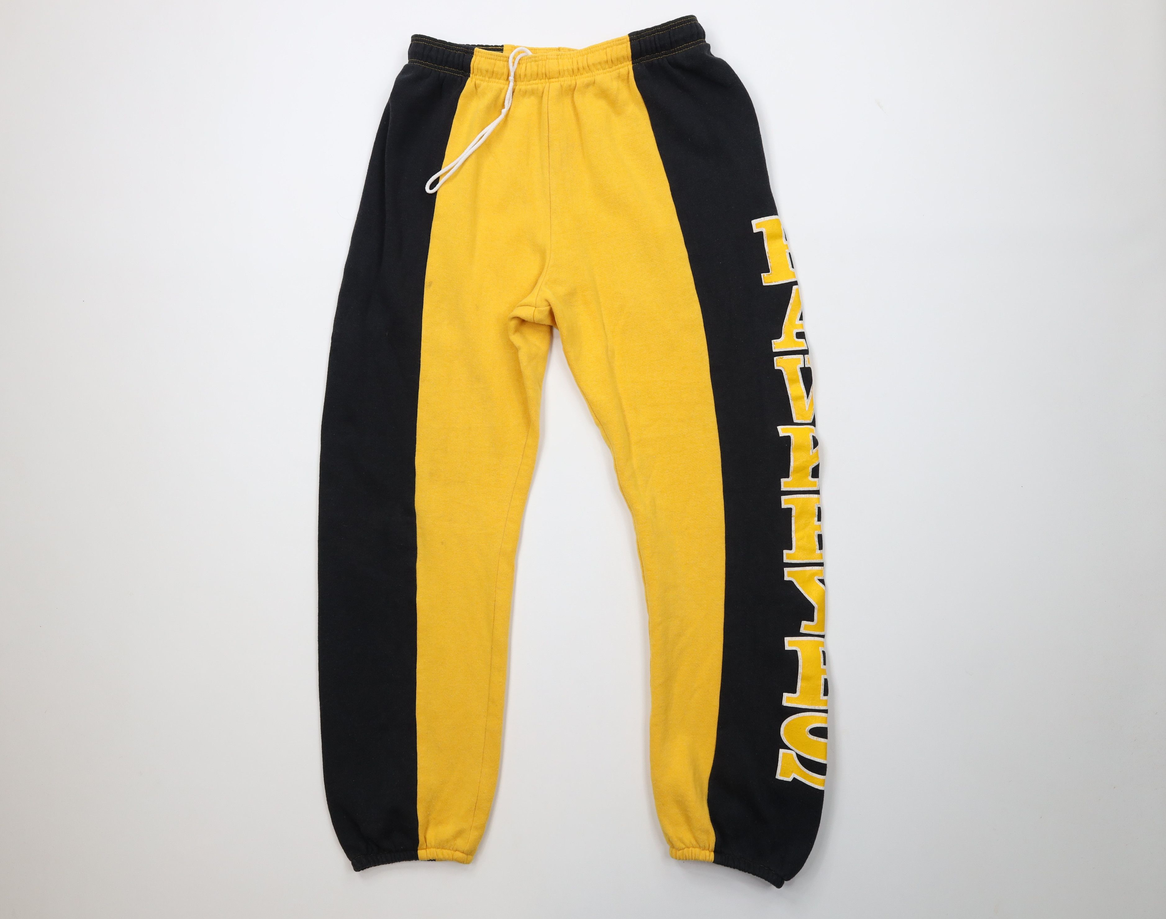Vintage Vintage 90s Spell University of Iowa Sweatpants Joggers USA Size US 36 / EU 52 - 2 Thumbnail