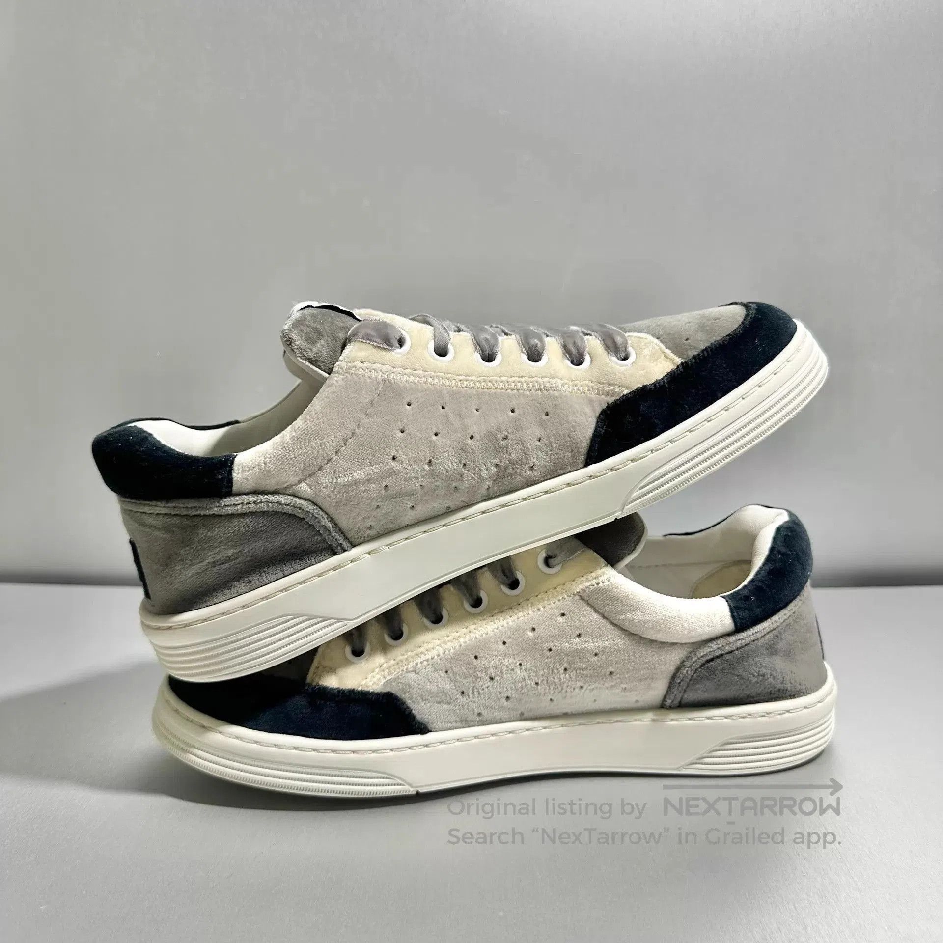Chanel Multi-Color Low-Top Sneakers. Size US 6 / EU 39 - 4 Thumbnail