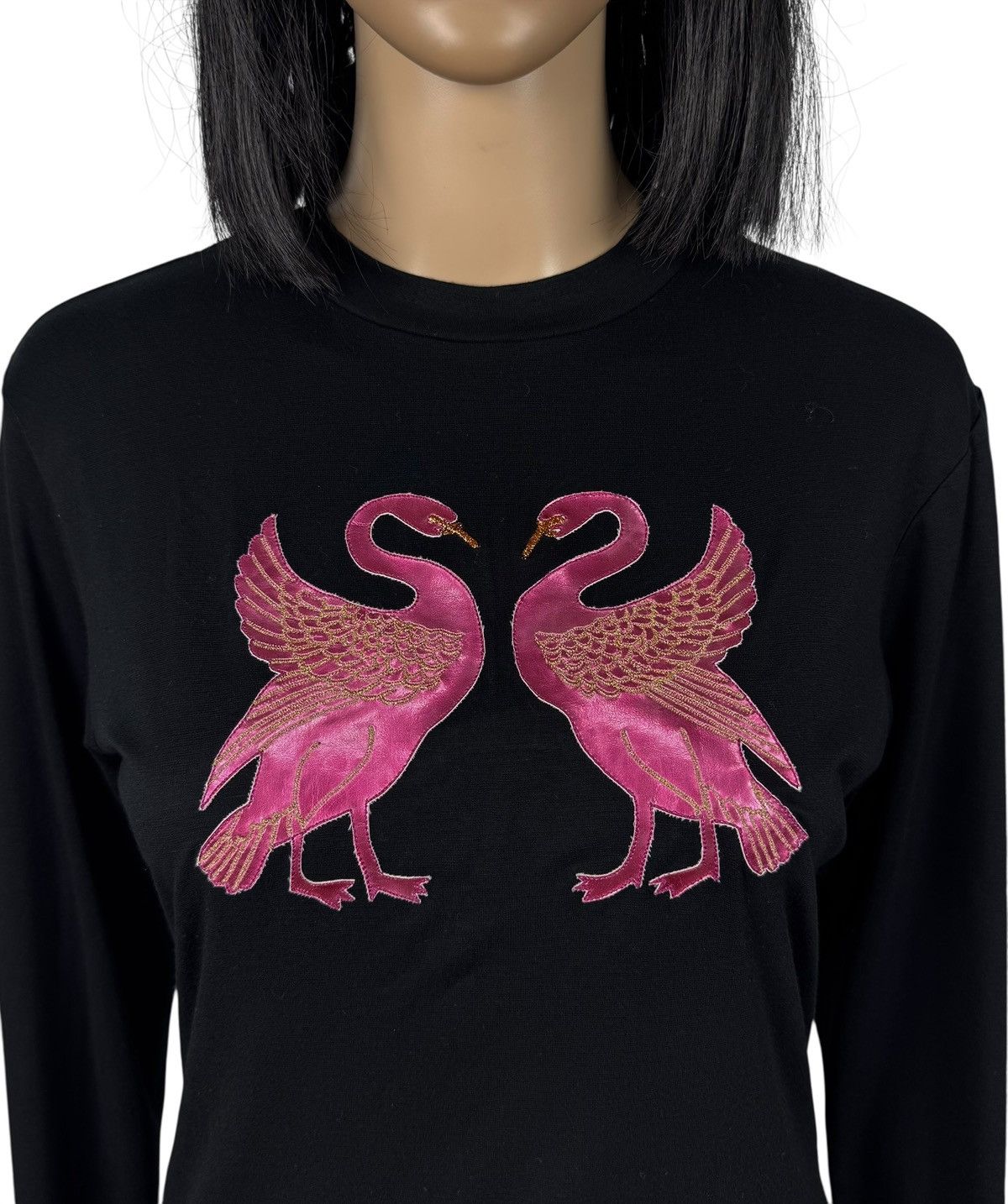 Manish Arora Manish Arora Swan Longsleeve Viscose Embroidered size S Size S / US 4 / IT 40 - 3 Thumbnail