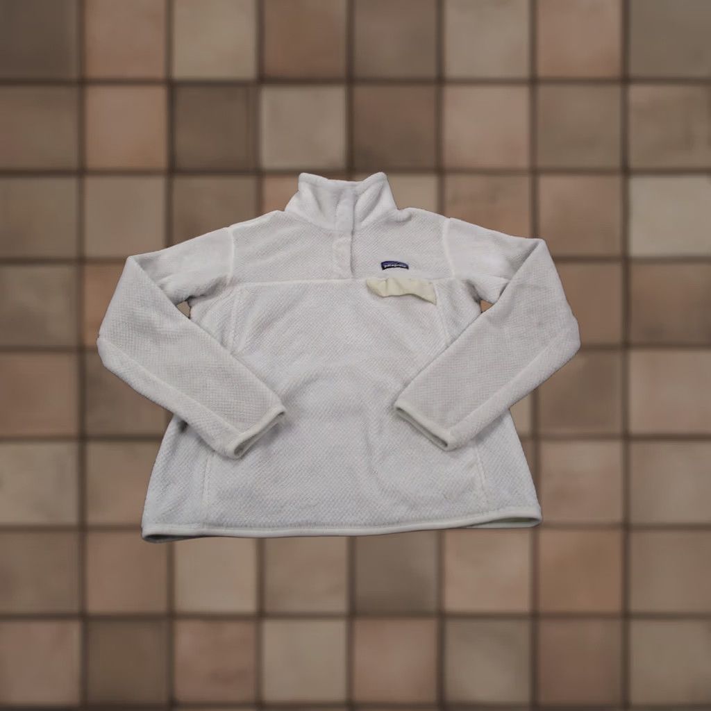 Patagonia Patagonia Snap T Fleece Jacket Womens M White Camping Outdoor Polartec 25442 Size M / US 6-8 / IT 42-44 - 1 Thumbnail