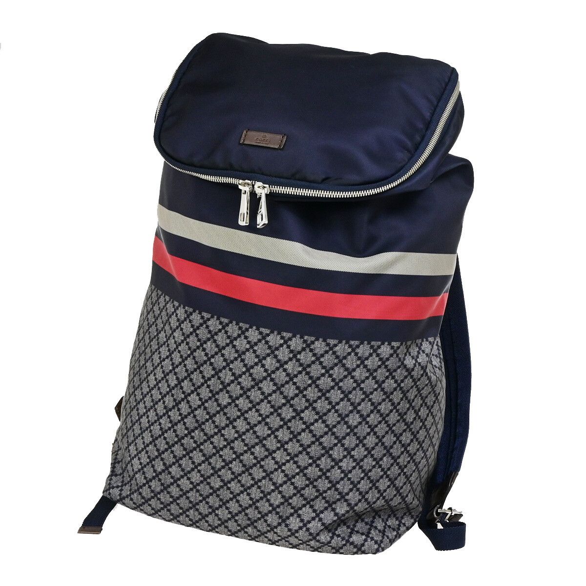Gucci Gucci Travel Backpack GG Nylon Size ONE SIZE - 1 Thumbnail