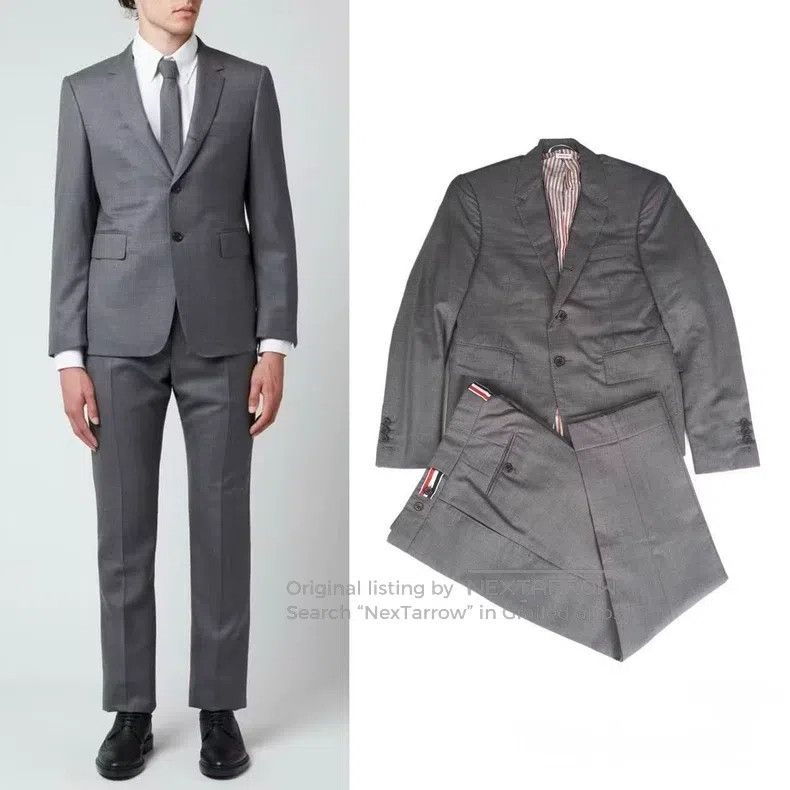 Thom Browne Thom Browne Classic Gray Blazers Size US XS / EU 42 / 0 - 2 Thumbnail