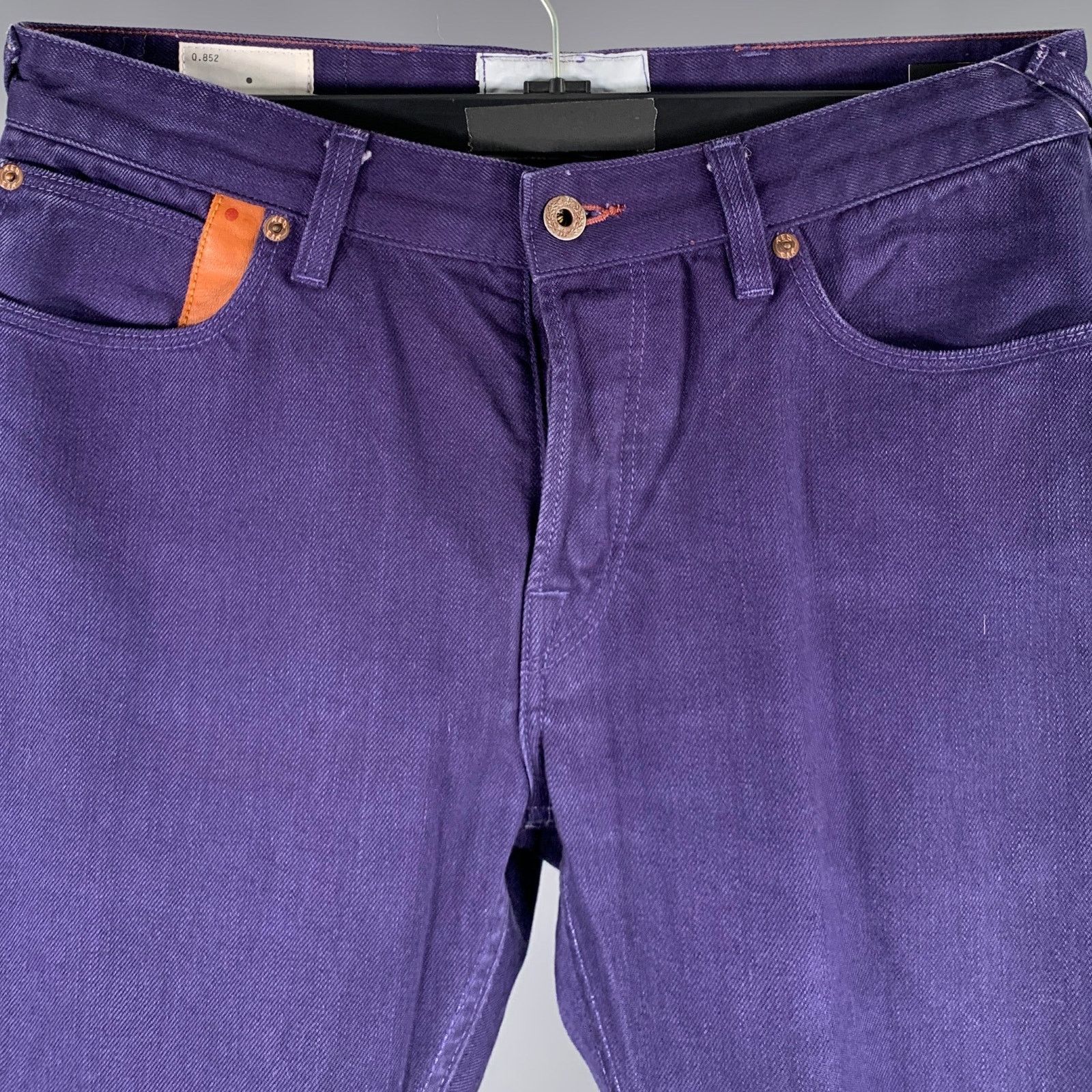 Other RED EAR VILLAGE INDUSTRIES by 32 Blue Cotton Denim Jeans Size US 32 / EU 48 - 2 Thumbnail