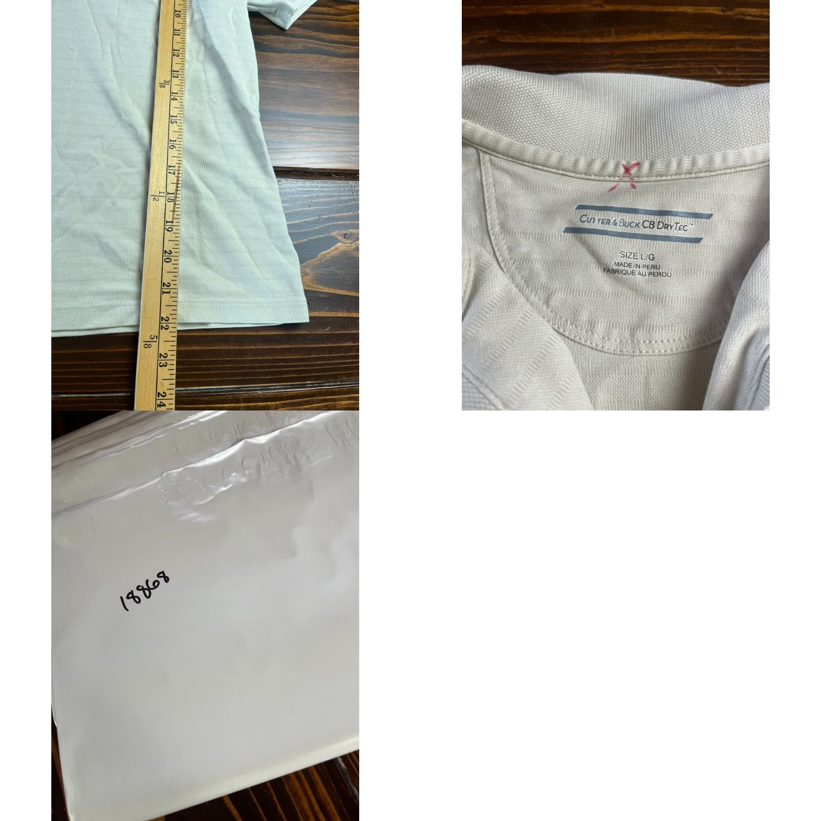 Cutter & Buck Cutter & Buck Shirt Women Large Tan Golf Polo CB Dry Tech Size L / US 10 / IT 46 - 8 Thumbnail