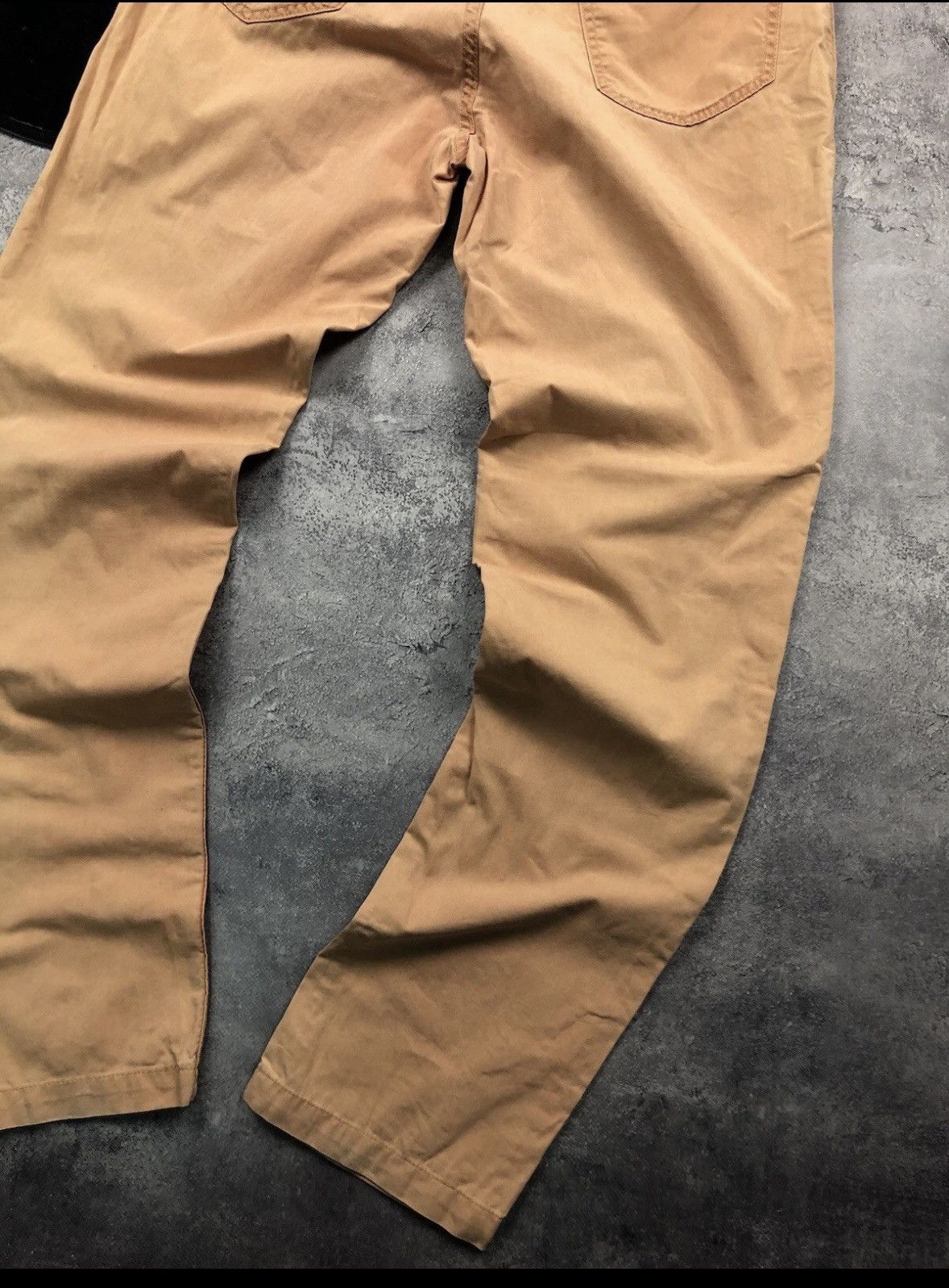 Burberry BURBERRY Vintage Streetwear Luxury Orange Pants Y2k Woman's Size 29" - 18 Thumbnail