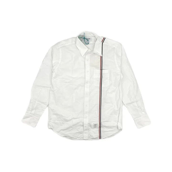 Thom Browne Thom Browne Classic Stripe Button-Up Shirt -2507 Size US S / EU 44-46 / 1 - 8 Thumbnail