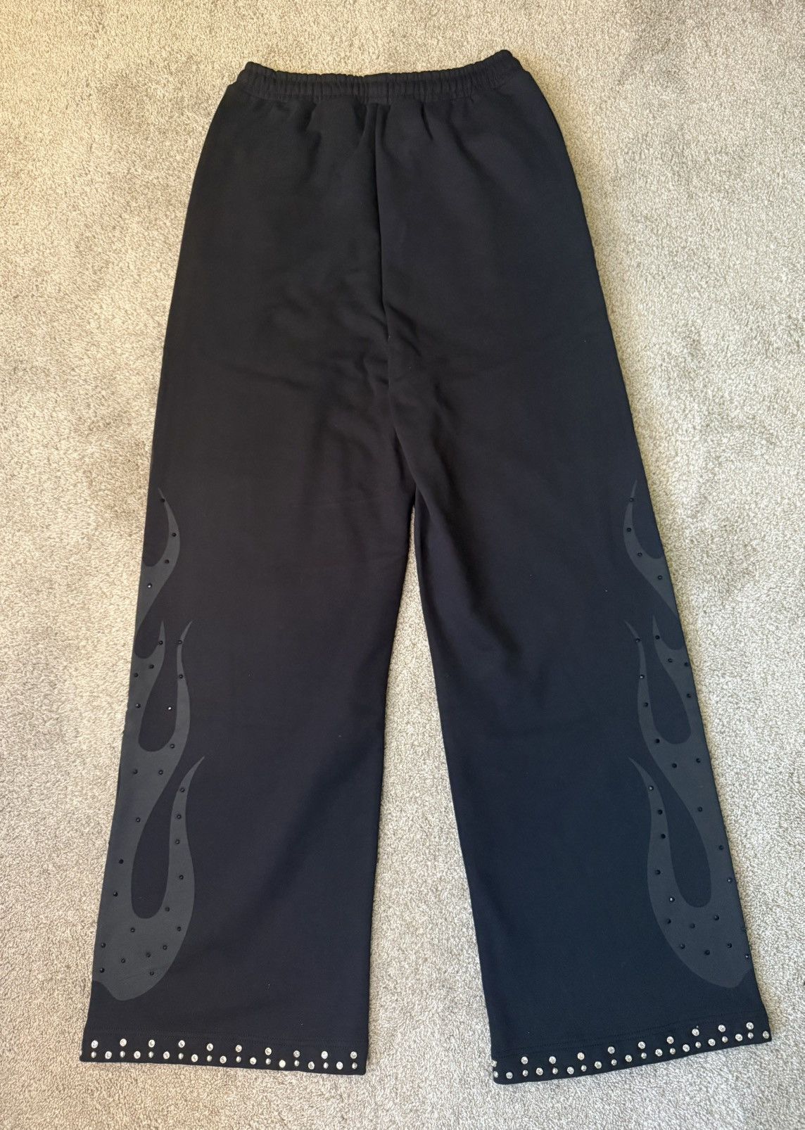murd333r.fm Murd333r.fm Chopper Sweatpants (Black) Size US 34 / EU 50 - 2 Thumbnail