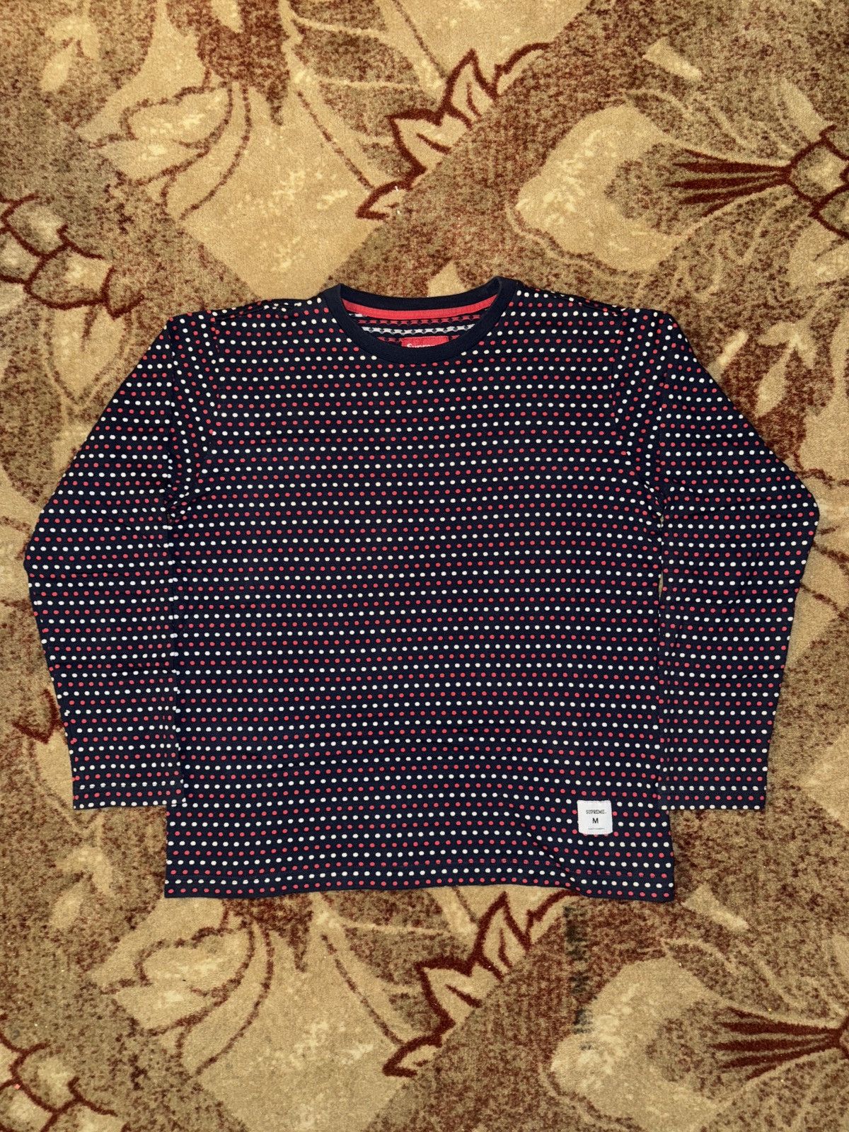 Supreme Supreme Polka Dot Long Sleeve FW09 Size US M / EU 48-50 / 2 - 2 Thumbnail