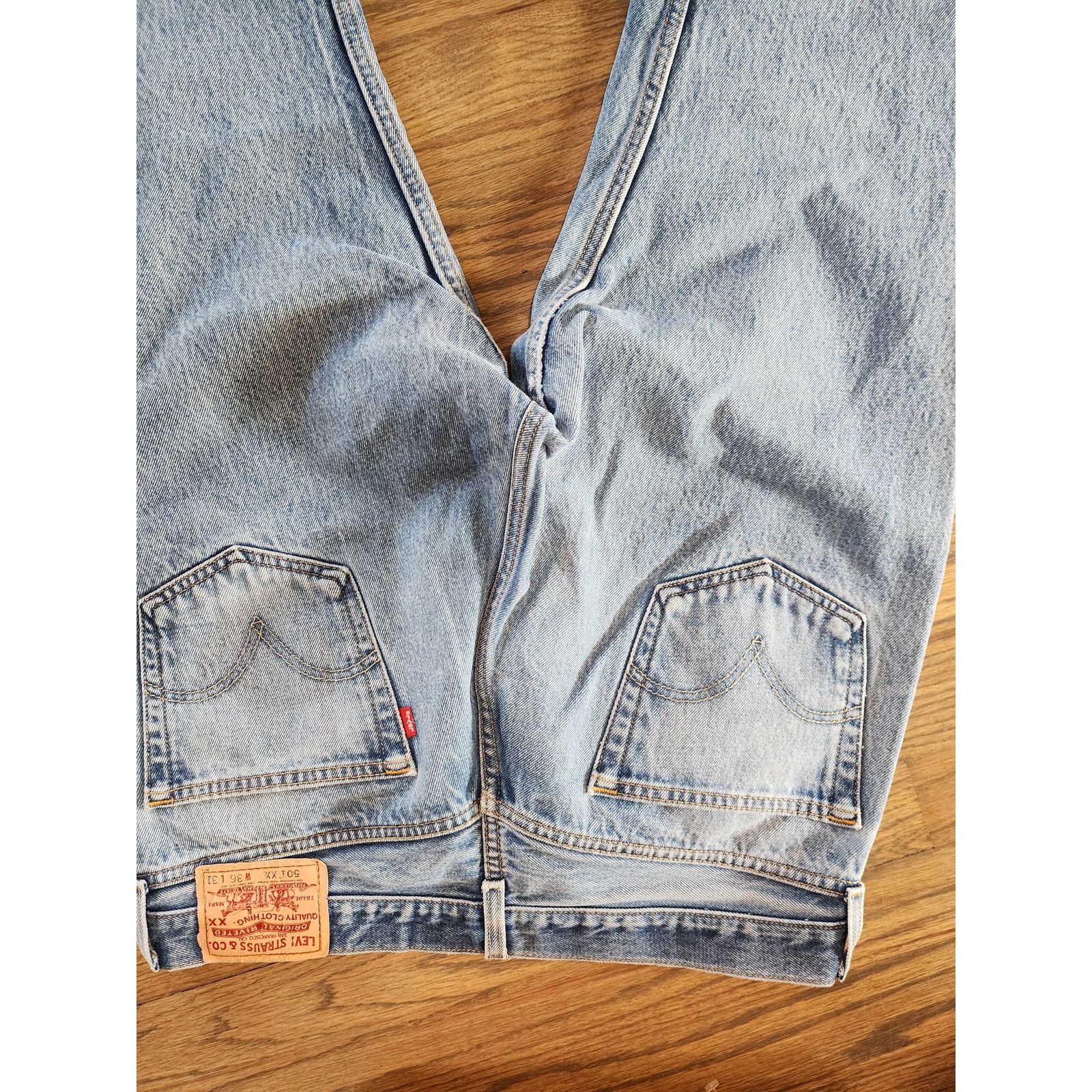 Levi's Levi's 501 original fit, straight-leg, button-fly jeans Size US 36 / EU 52 - 7 Thumbnail