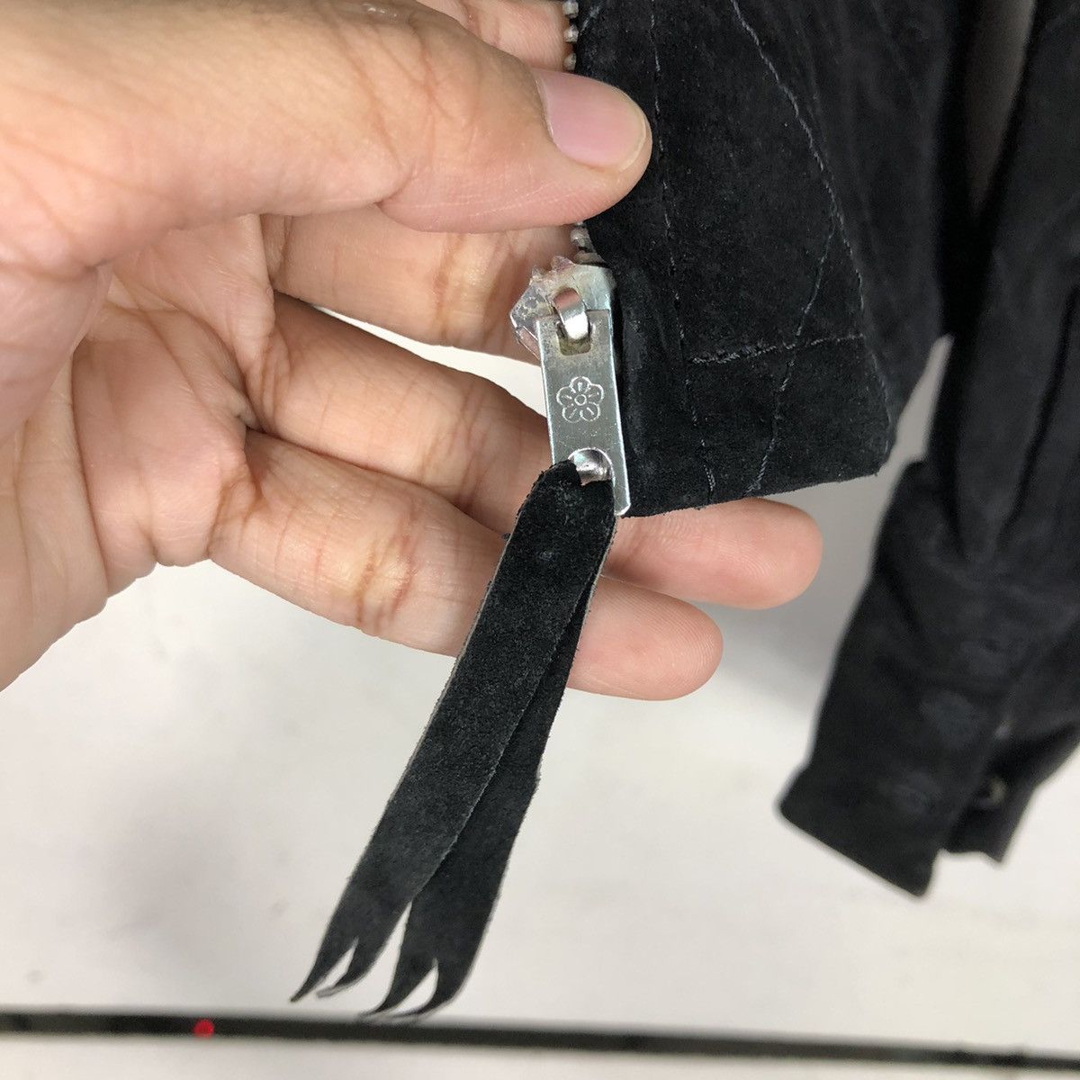 Japanese Brand 🔥Vtg Cropped Leather Jacket Biker Home Made Pelle Pelle Size US M / EU 48-50 / 2 - 14 Thumbnail