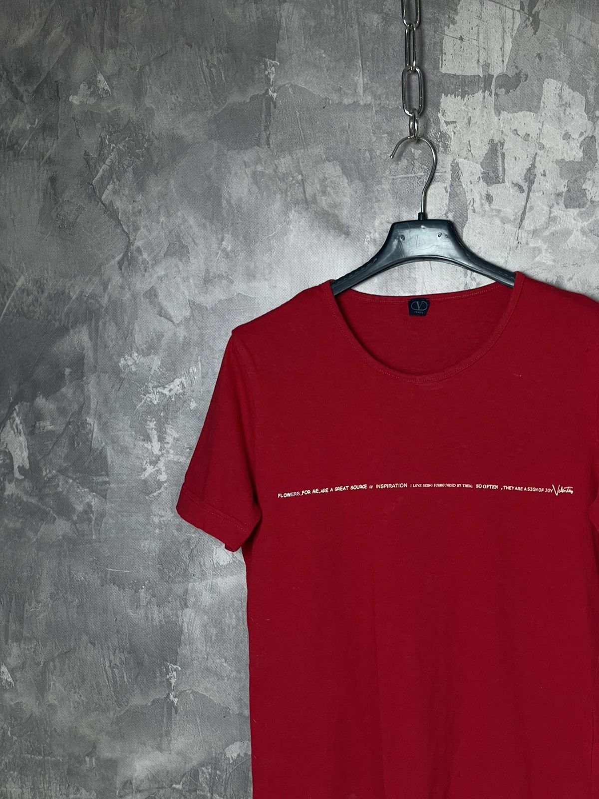 Valentino Valentino Big Logo Avant Garde Y2K Retro T shirt Size M / US 6-8 / IT 42-44 - 3 Thumbnail