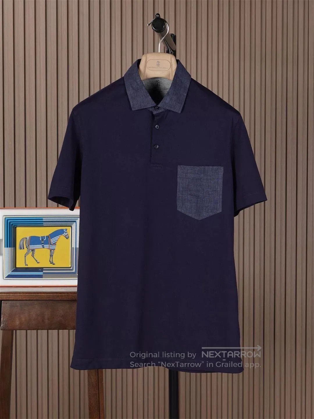 Brunello Cucinelli Brunello Cucinelli Short Sleeve Polo. Size US S / EU 44-46 / 1 - 1 Thumbnail