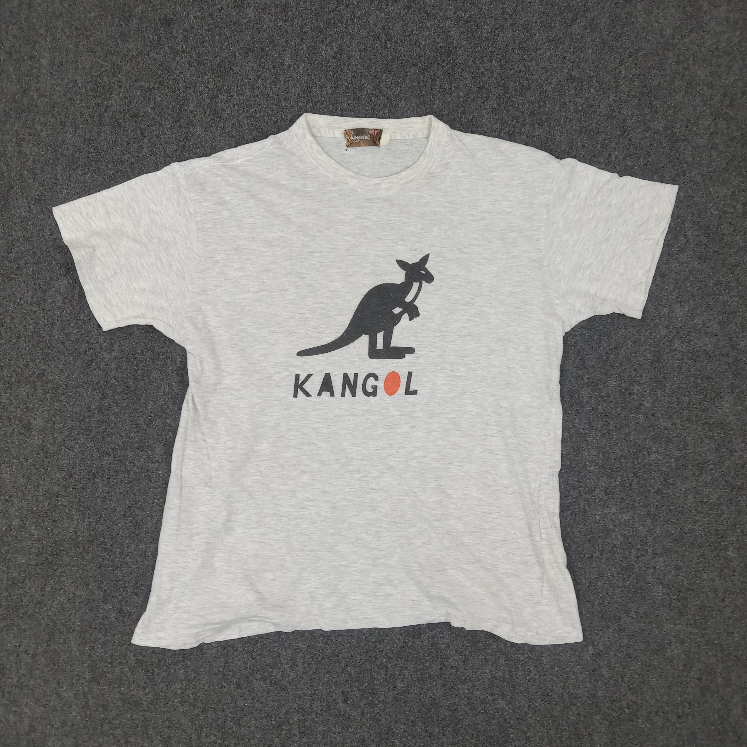 Kangol × Vintage Vintage Kangol England Big Logo Tshirt Size US L / EU 52-54 / 3 - 1 Thumbnail