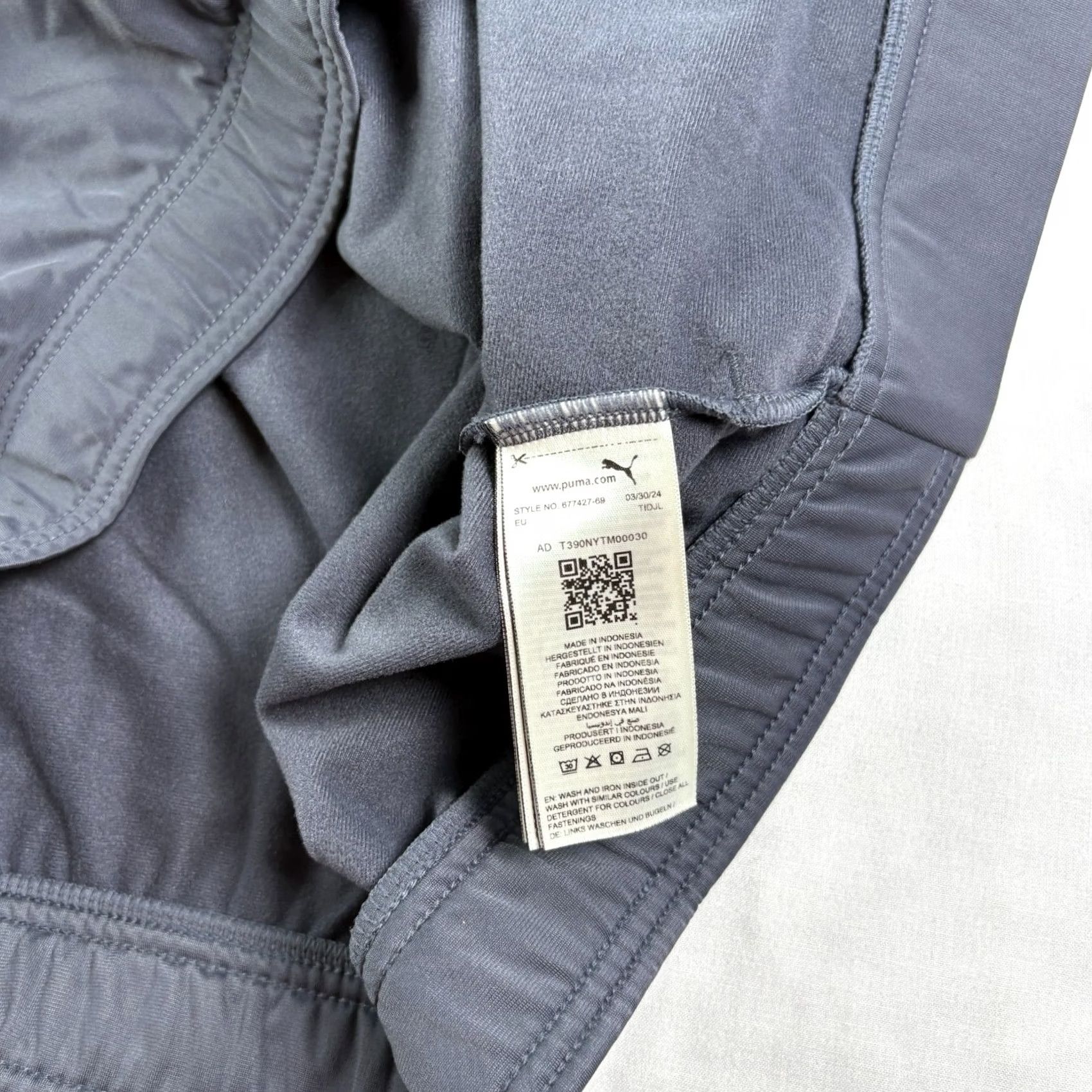 Puma Puma Track Jacket Mens 2XL Gray Full Zip Performance Casual Stretch NEW Size US XXL / EU 58 / 5 - 7 Thumbnail