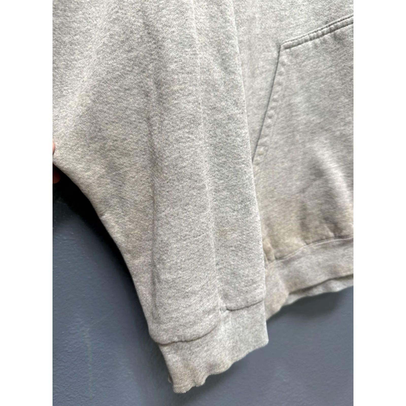 Nike VINTAGE Nike Hoodie Gray Check Swoosh 2XL Men’s Size US XXL / EU 58 / 5 - 5 Thumbnail