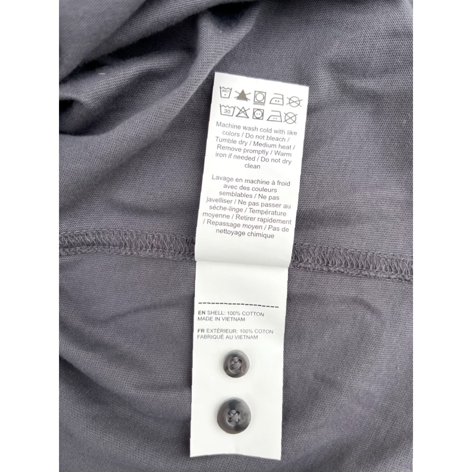 UNTUCKit UNTUCKit Luxe Tee BD Shirt Slim Fit Gray Mens Button-Up XL Shirt Size US XL / EU 56 / 4 - 6 Thumbnail
