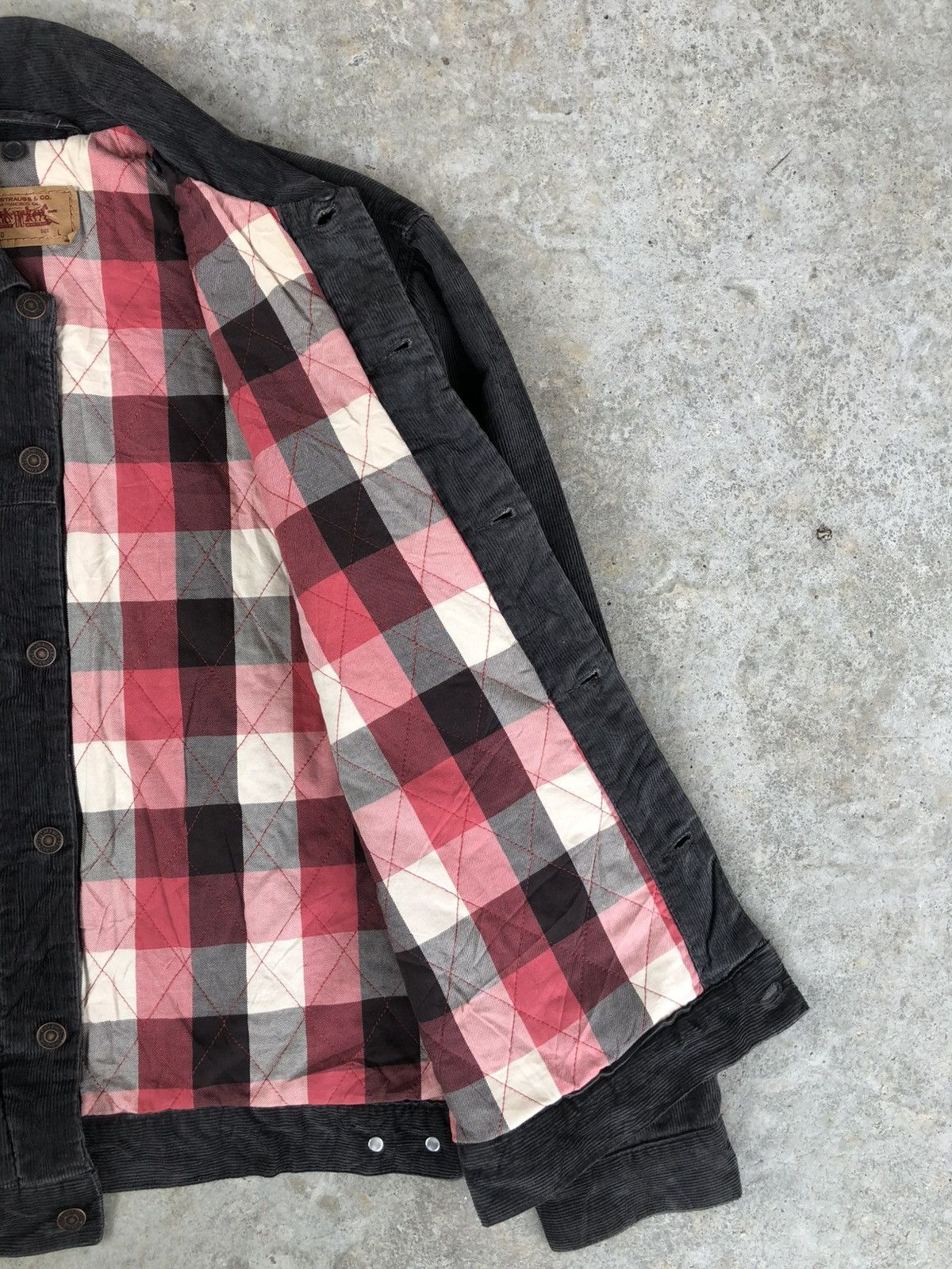 If Six Was Nine Y2k 2005 Levi’s Blanket Lined Corduroy Jacket Size US L / EU 52-54 / 3 - 21 Thumbnail