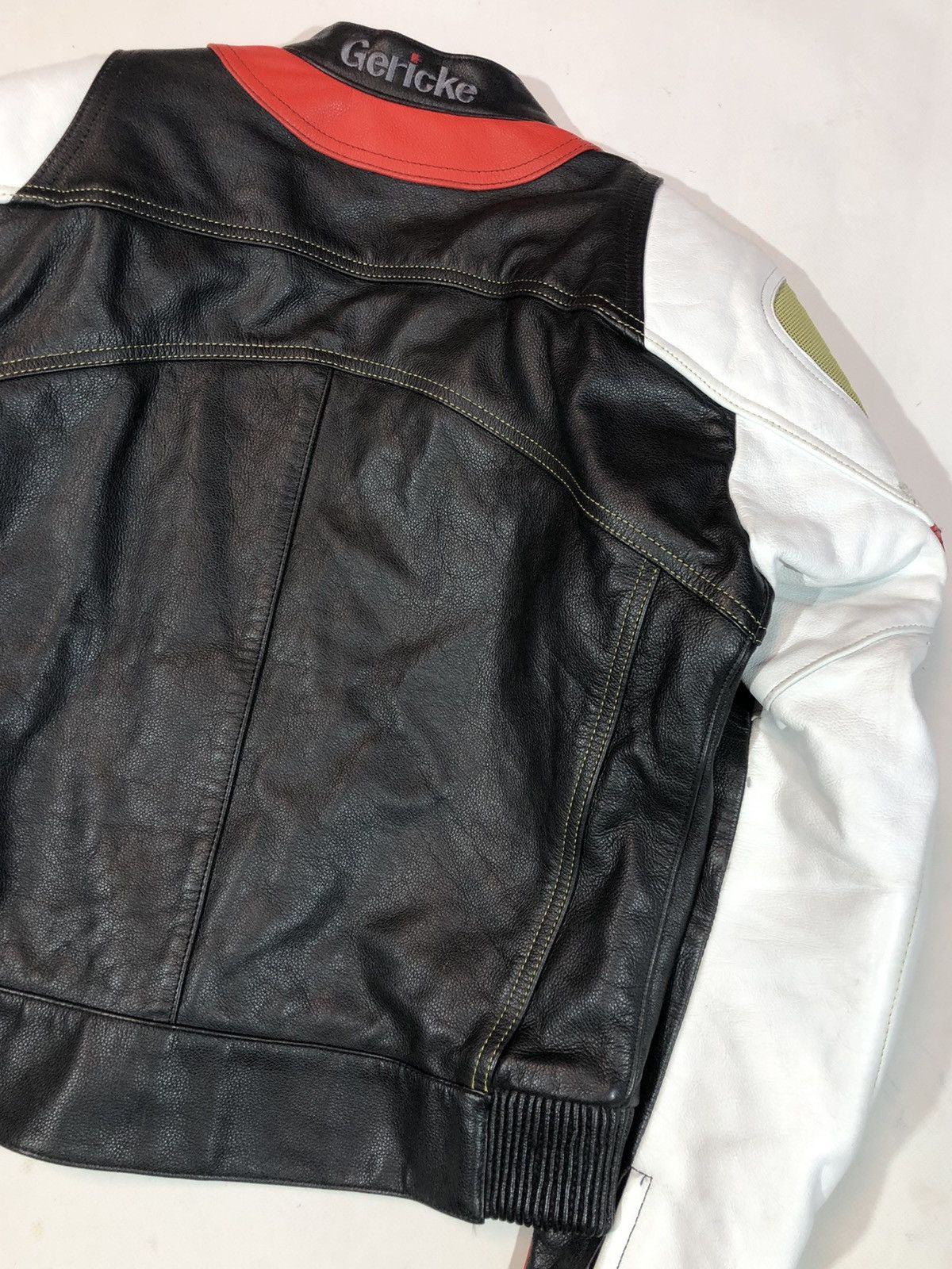 Dainese × Honda × Yamaha Hein Gericke Motorcycle Moto Leather Jacket Racing Size US XS / EU 42 / 0 - 12 Thumbnail