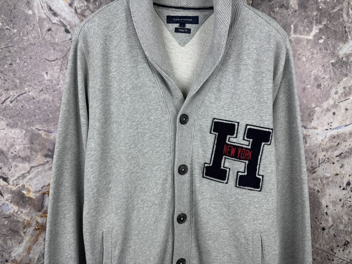 Tommy Hilfiger Tommy Hilfiger Mens Gray Shawl Collar Cardigan Button Sweate Size US L / EU 52-54 / 3 - 3 Thumbnail