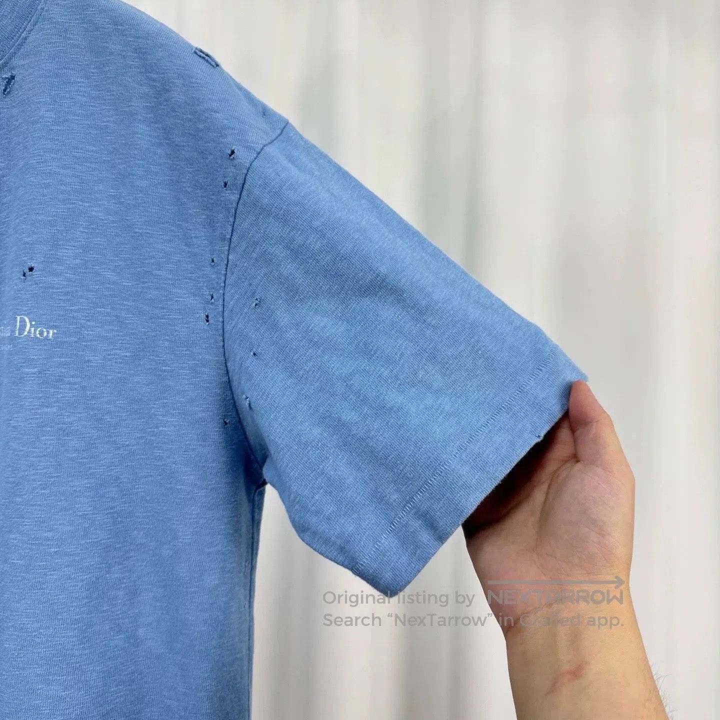 Dior dior new short sleeve with logo print. Size XS / US 0-2 / IT 36-38 - 4 Thumbnail
