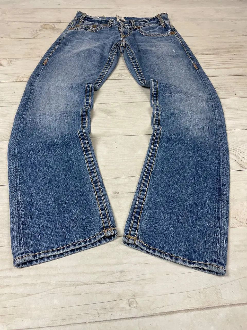 True Religion Vintage True Religion Logan Super T Denim Jeans 90s USA Size US 30 / EU 46 - 4 Thumbnail