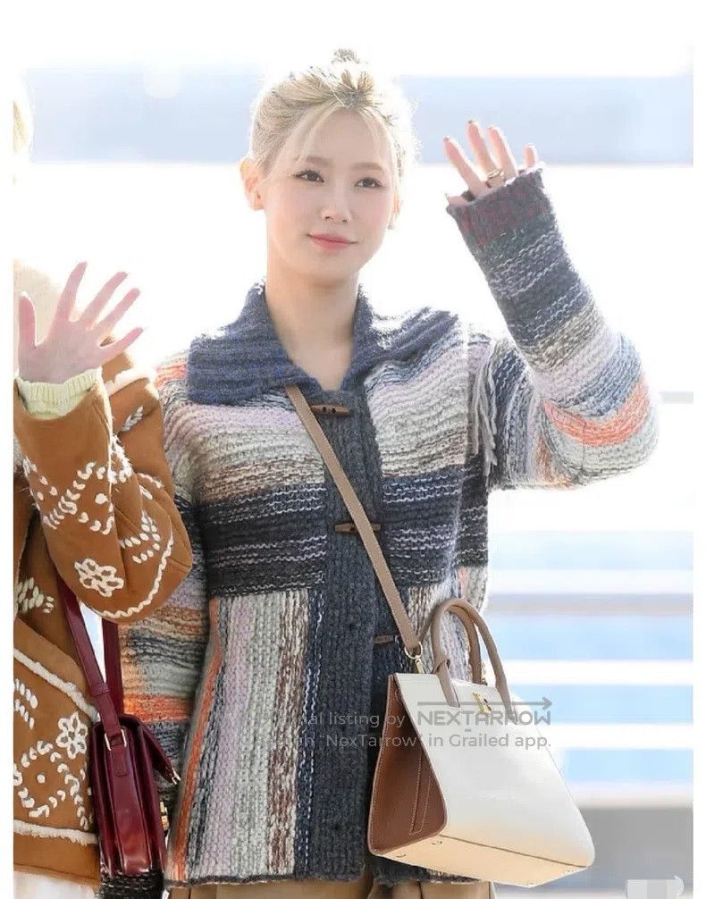 Acne Studios Acne Studios Striped knitted cardigan, rainbow gradient, h Size XS / US 0-2 / IT 36-38 - 8 Thumbnail