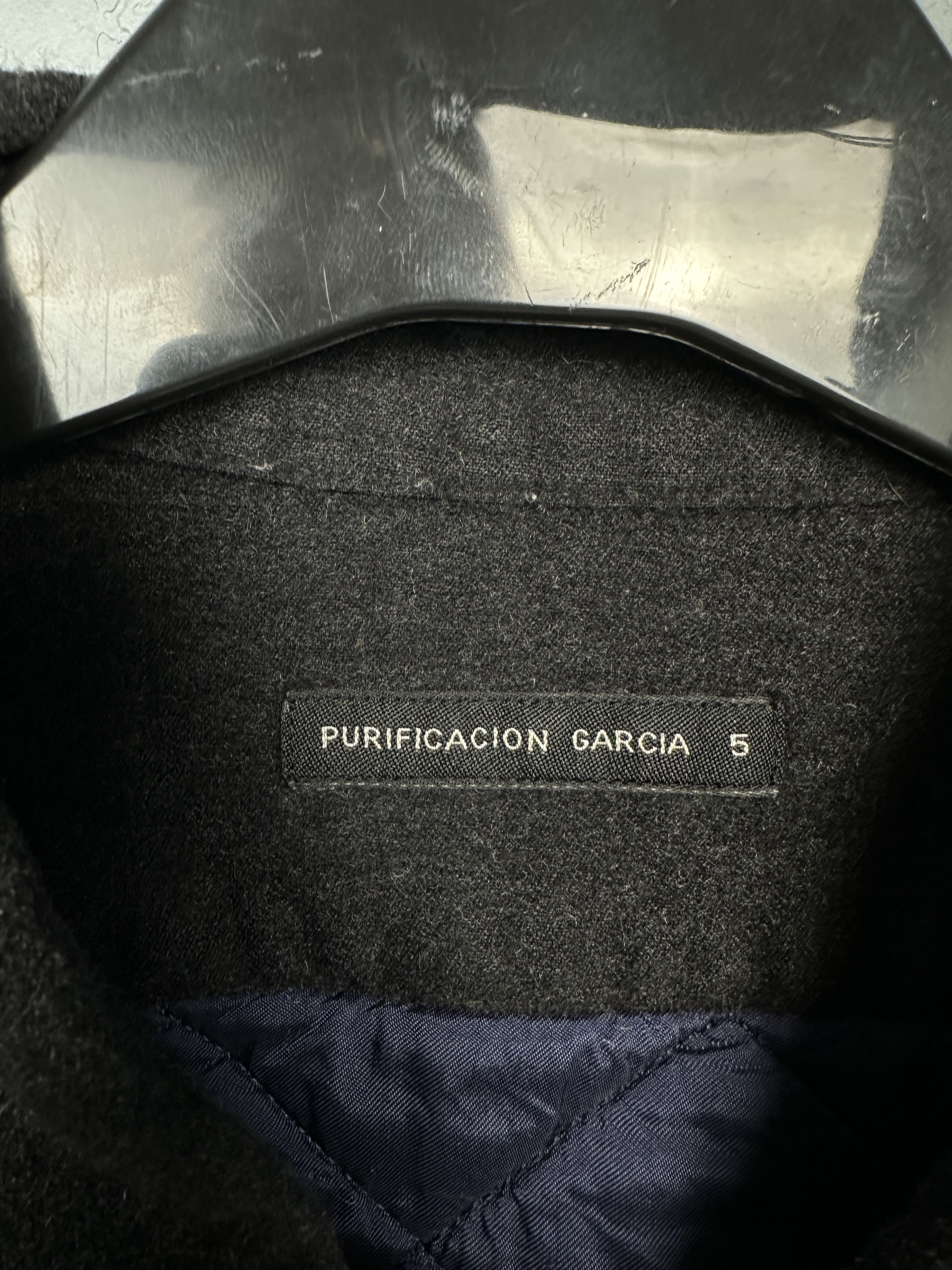 PURIFICATION GARCIA Purification Garcia Quilted Wool Overshirt Jacket Size US M / EU 48-50 / 2 - 3 Thumbnail