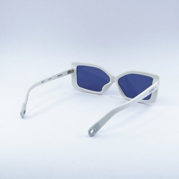 Jacquemus Jacquemus SPIAGGIA JAC/41 C3 Sunglasses White Geometric Size ONE SIZE - 5 Thumbnail