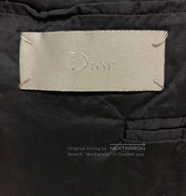 Dior Dior Black small notched lapel suit Size US M / EU 48-50 / 2 - 4 Thumbnail