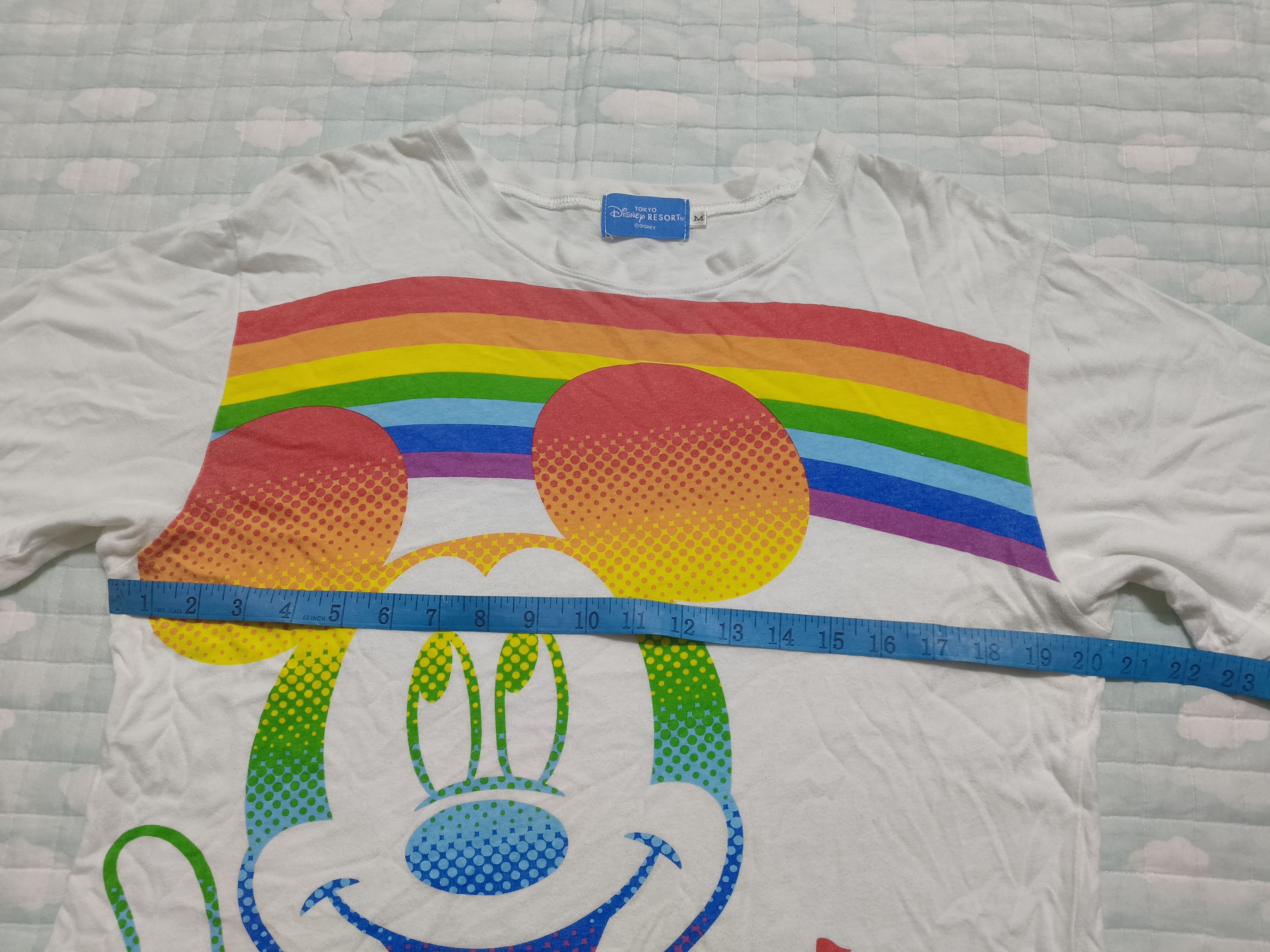 Disney Mickey Rainbow Shirt Size M / US 6-8 / IT 42-44 - 6 Thumbnail
