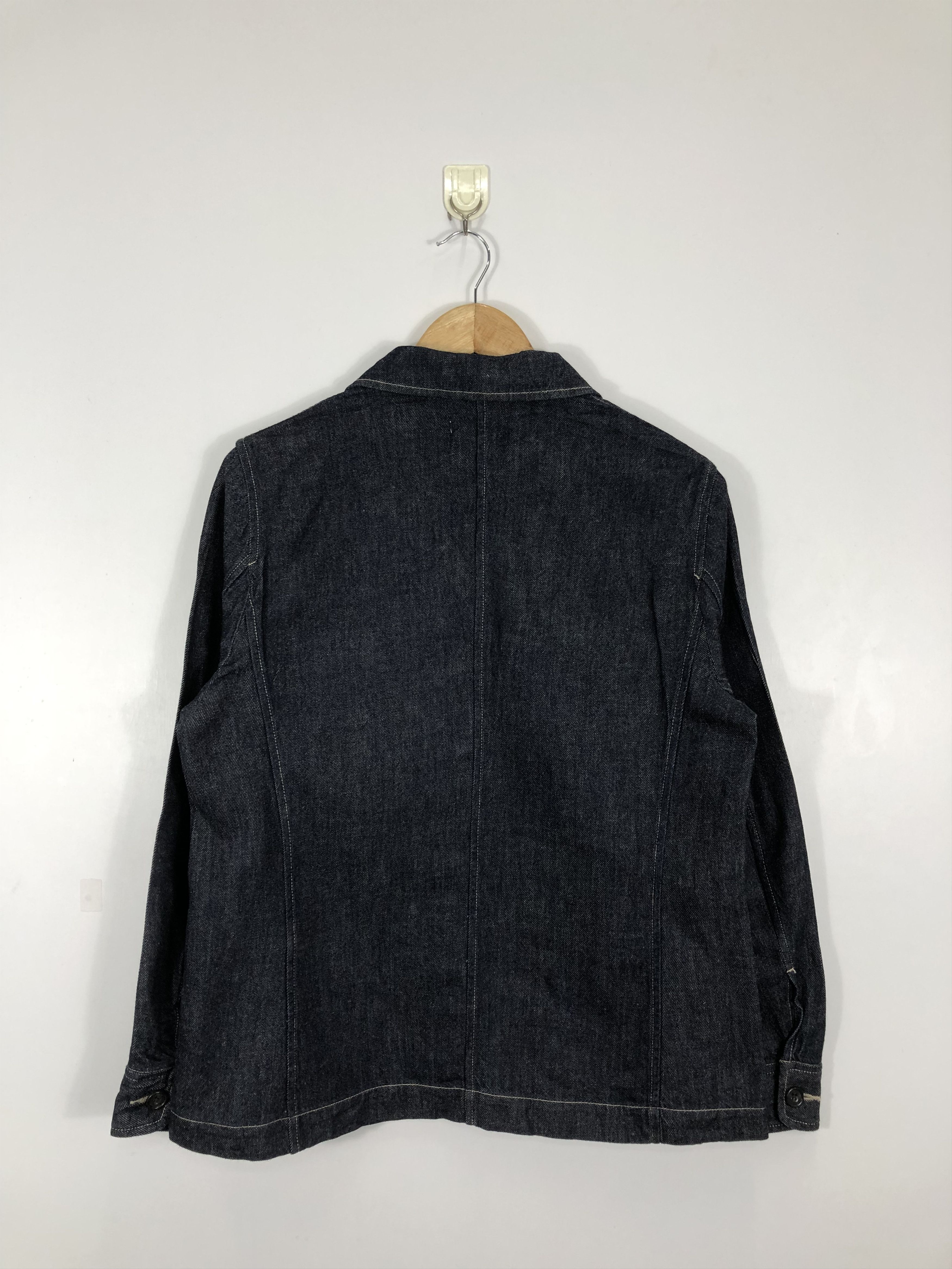 Japanese Brand Japanese Brand Uniqlo Denim Multipocket Jacket J0561 Size US L / EU 52-54 / 3 - 3 Thumbnail