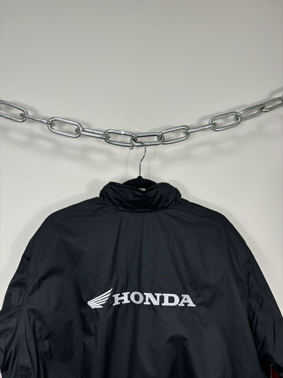 Honda Vintage Honda Moto Big Logo Rare Japanese Racing Jacket Size US XL / EU 56 / 4 - 18 Thumbnail