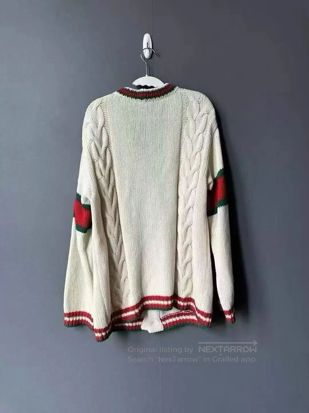 Gucci Multi-Color Cable Knit Cardigan Size S. Size US S / EU 44-46 / 1 - 2 Thumbnail