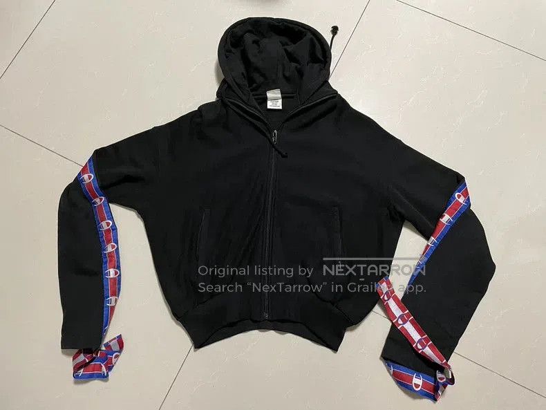 Vetements Reconstructed Vetements Fan Zip Hoodie | Grailed