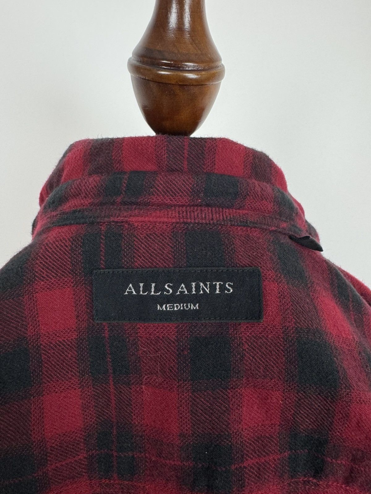 Allsaints Allsaints Chetco LS Plaid flannel shirt Checkered size M Size US M / EU 48-50 / 2 - 7 Thumbnail