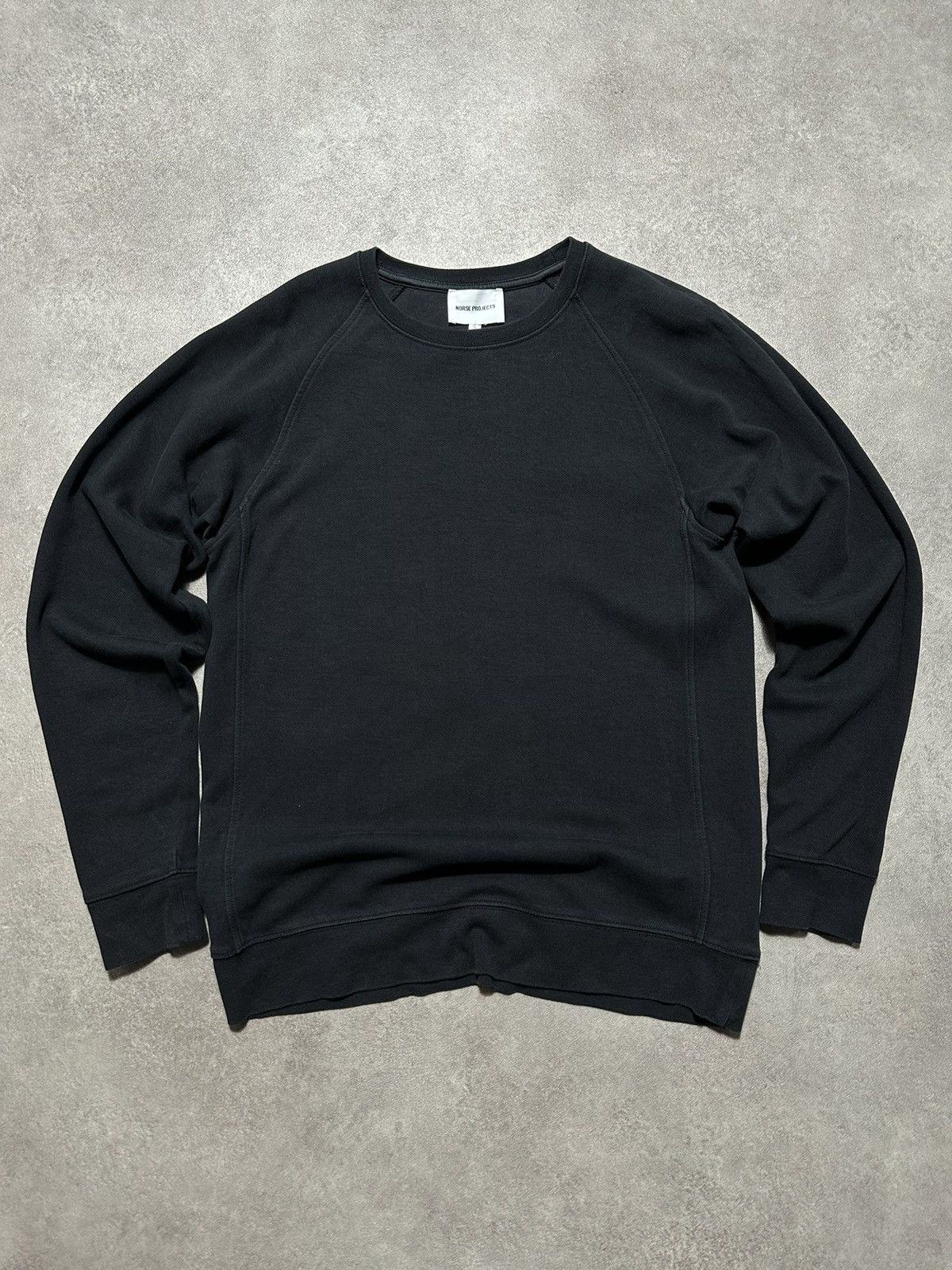 Norse Projects Mens Crewneck Sweatshirt Norse Projects Black Size US S / EU 44-46 / 1 - 1 Thumbnail