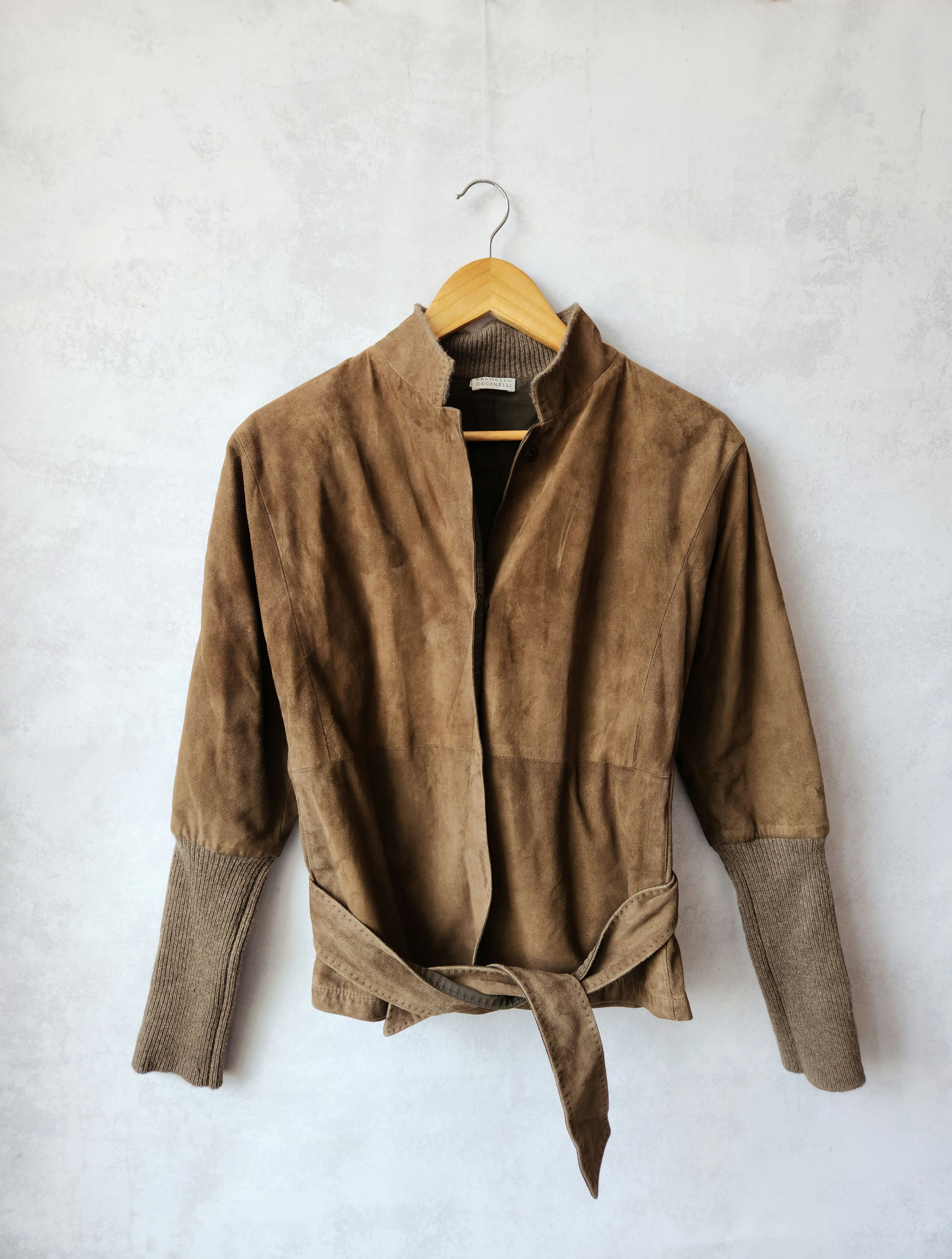 Brunello Cucinelli Brunello Cucinelli womens leather blazer jacket Size ONE SIZE - 1 Thumbnail