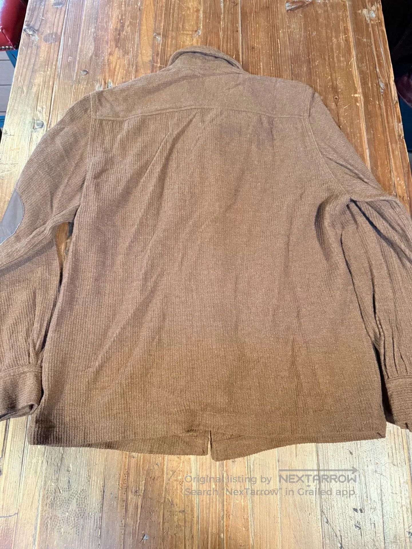 Beams Japan BEAMS Brown Tweed Jacket (M). Size US M / EU 48-50 / 2 - 2 Thumbnail