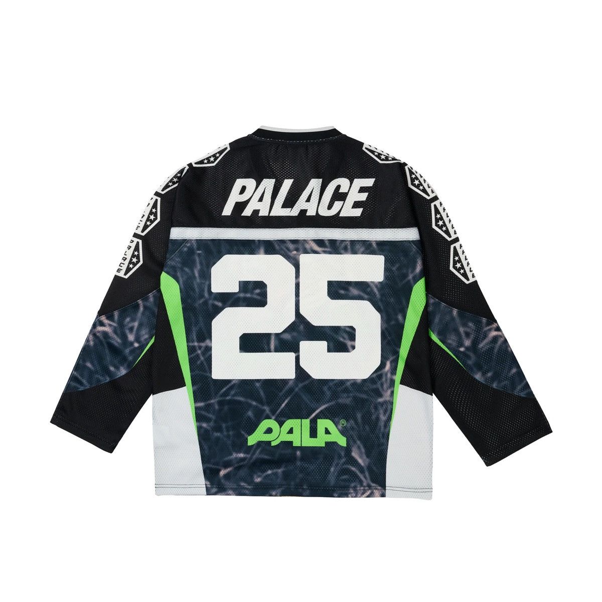 Palace Palace No Bitin Hockey Jersey Black Size US L / EU 52-54 / 3 - 2 Thumbnail