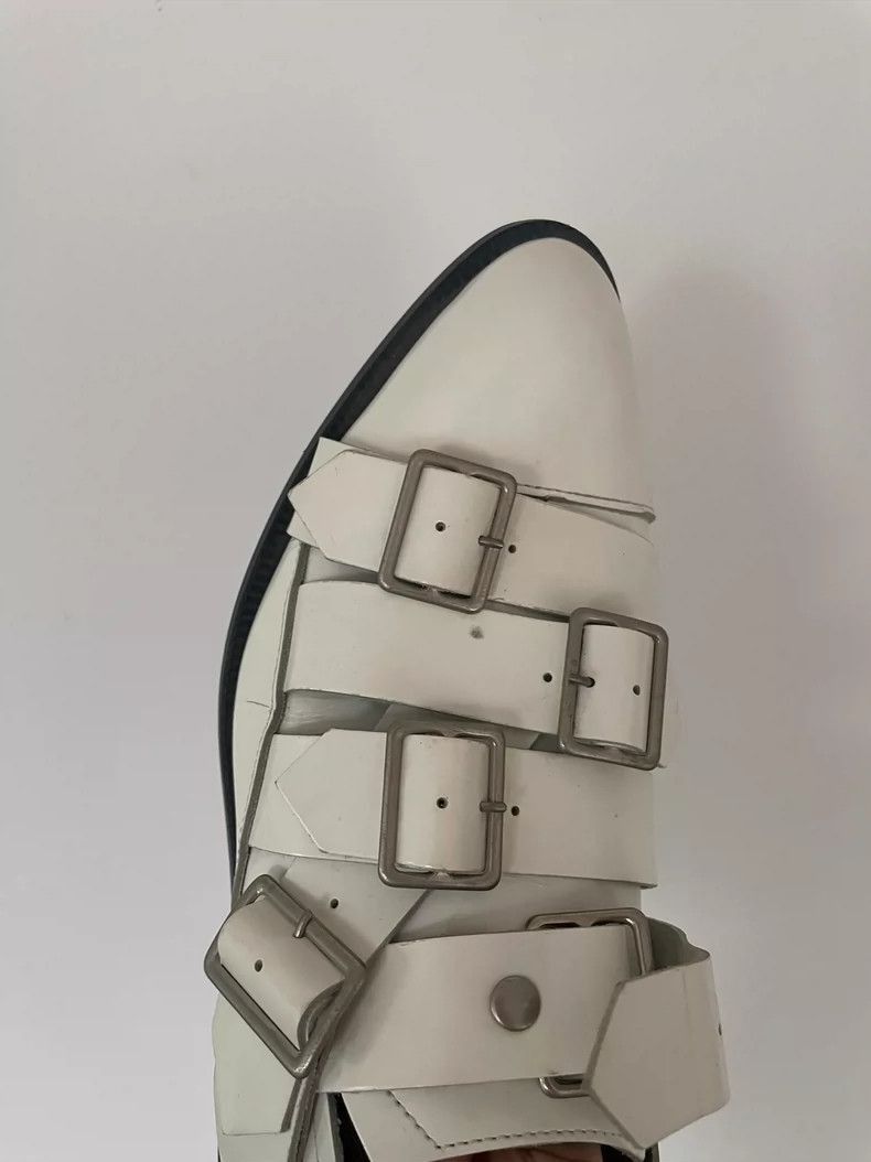 Comme des Garcons Comme des Garcons Metal Buckle Leather Shoes-2506 Size US 9.5 / IT 39.5 - 4 Thumbnail