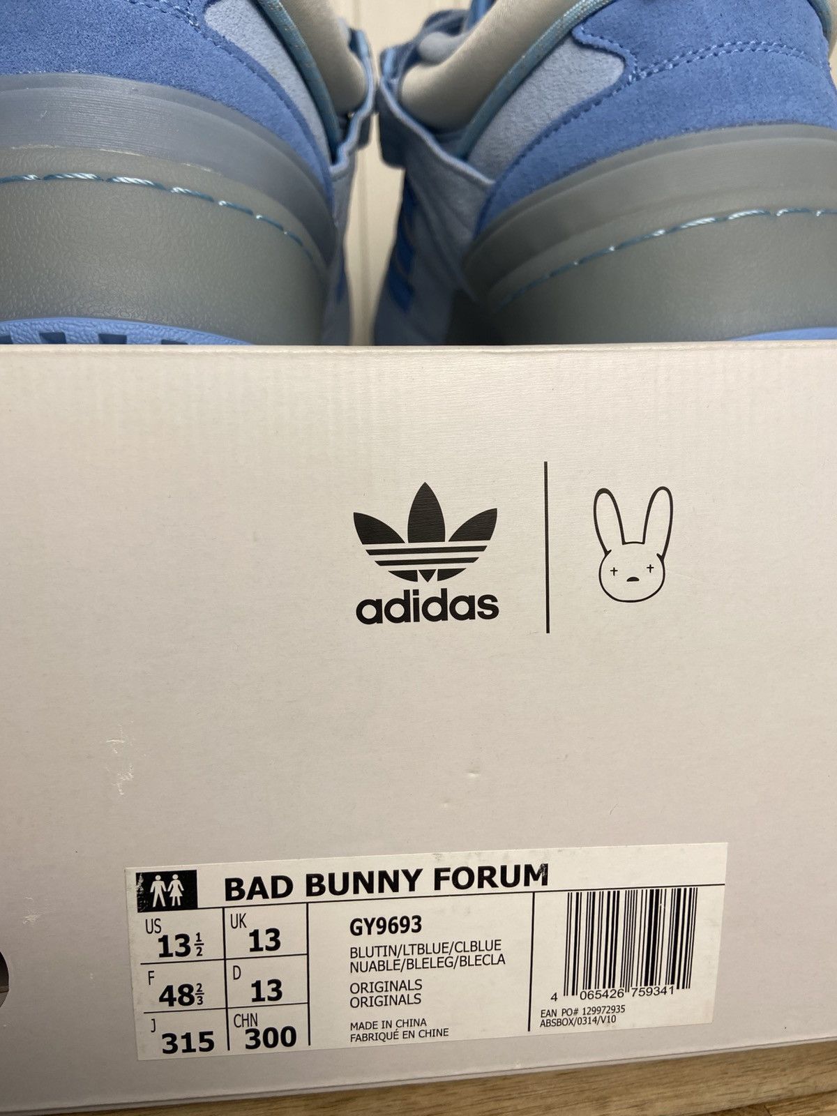 Adidas New adidas Forum Low Buckle Low Bad Bunny Blue Size 13,5US Size US 13 / EU 46 - 8 Thumbnail