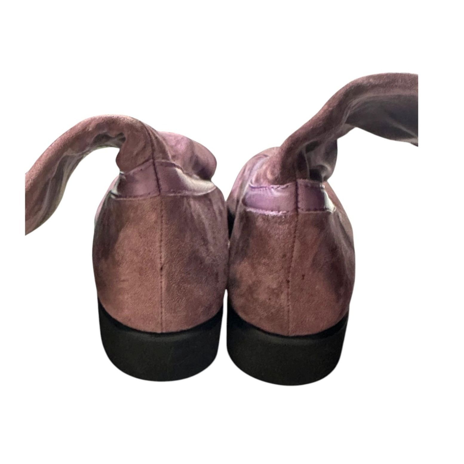 Kansai Yamamoto Vintage Rare Kansai by Giancolombo Purple Suede Boots Size US 7.5 / IT 37.5 - 8 Thumbnail