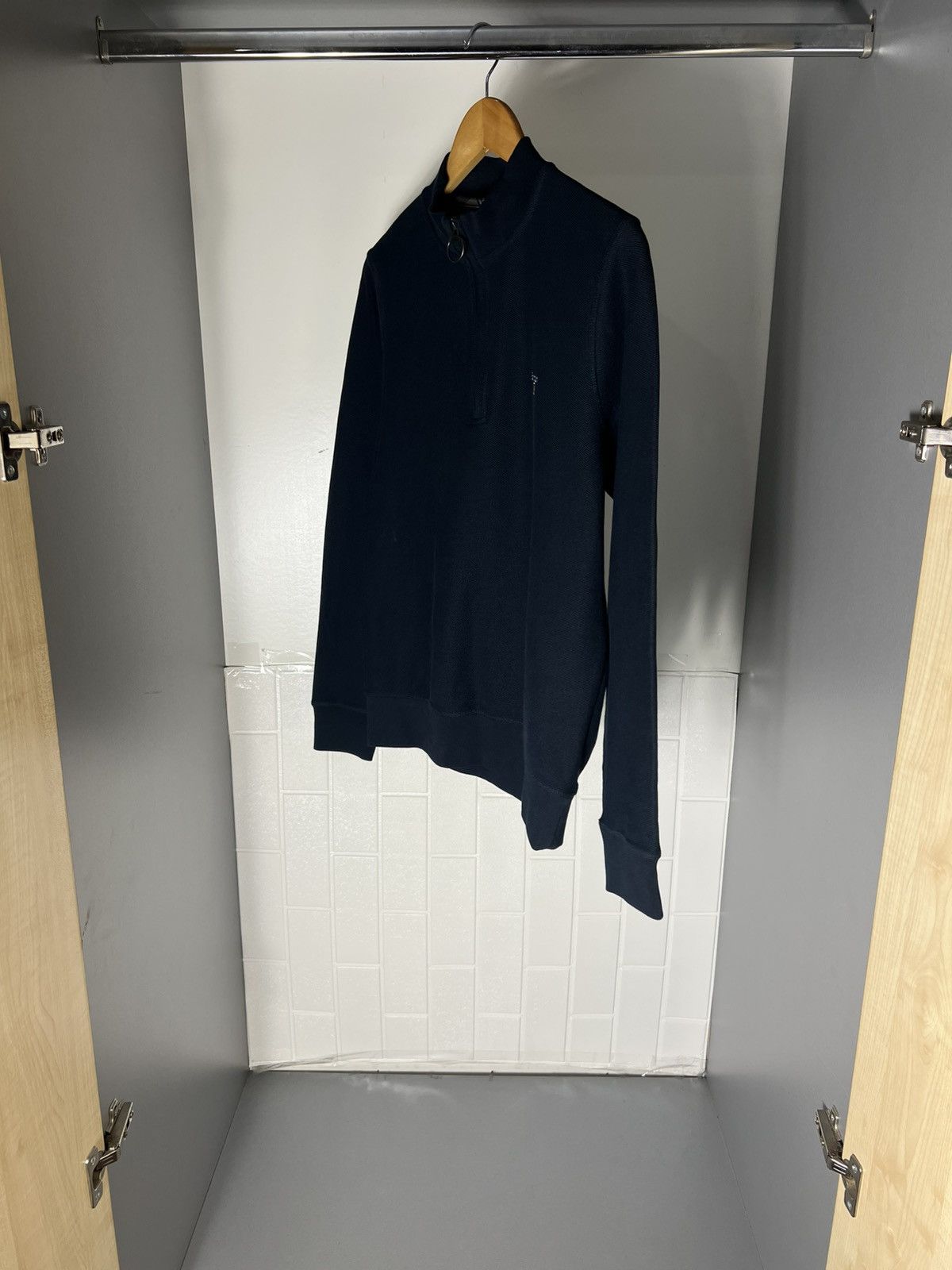 Barbour VINTAGE BARBOUR INTERNATIONAL 1/3 ZIP SWEATER CASUAL Y2K 90s Size US M / EU 48-50 / 2 - 10 Thumbnail