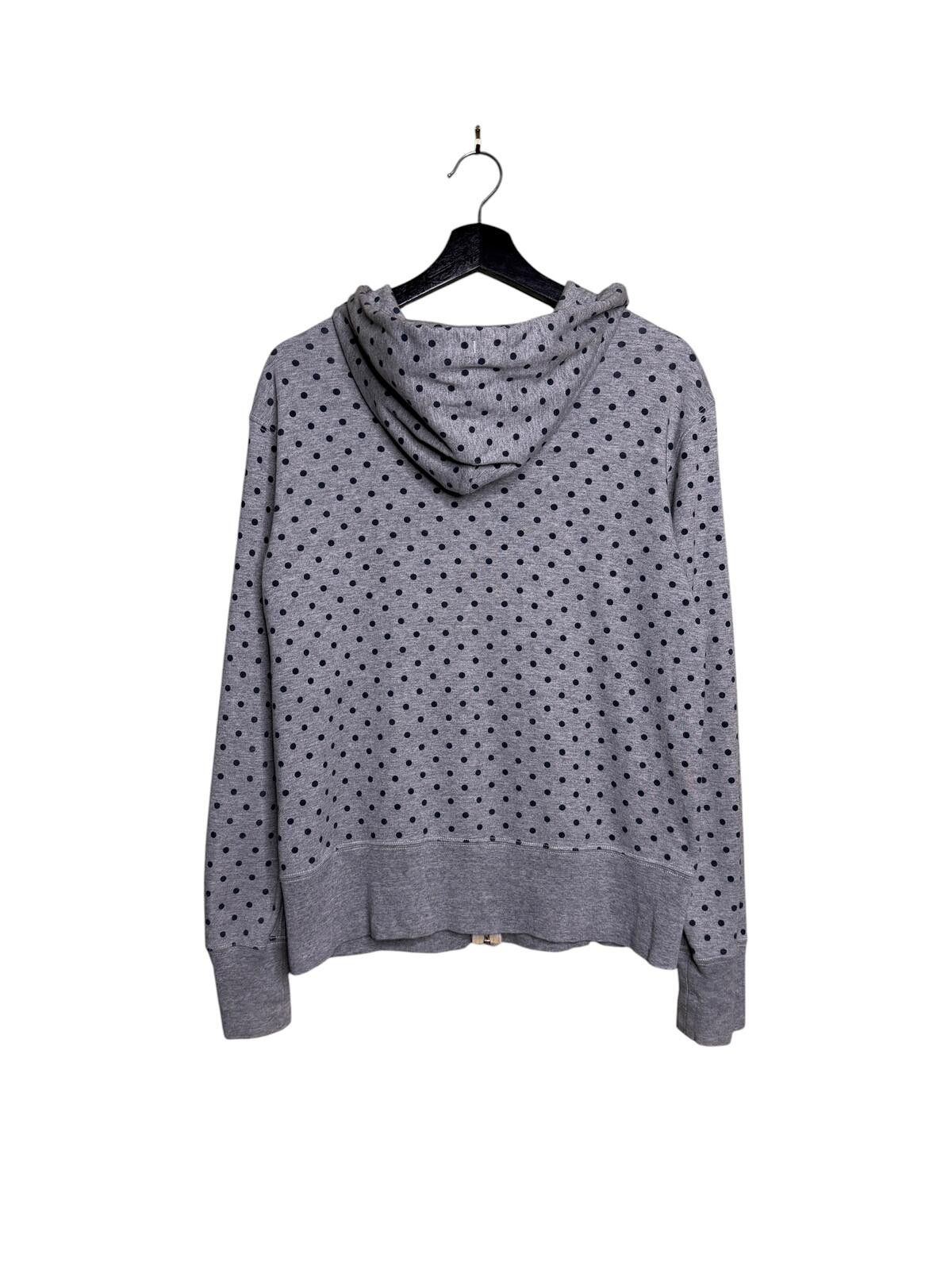 Japanese Brand Gymphlex Polka Dot Zip Hoodie Grey Navy L Japanese brand Size US S / EU 44-46 / 1 - 2 Thumbnail