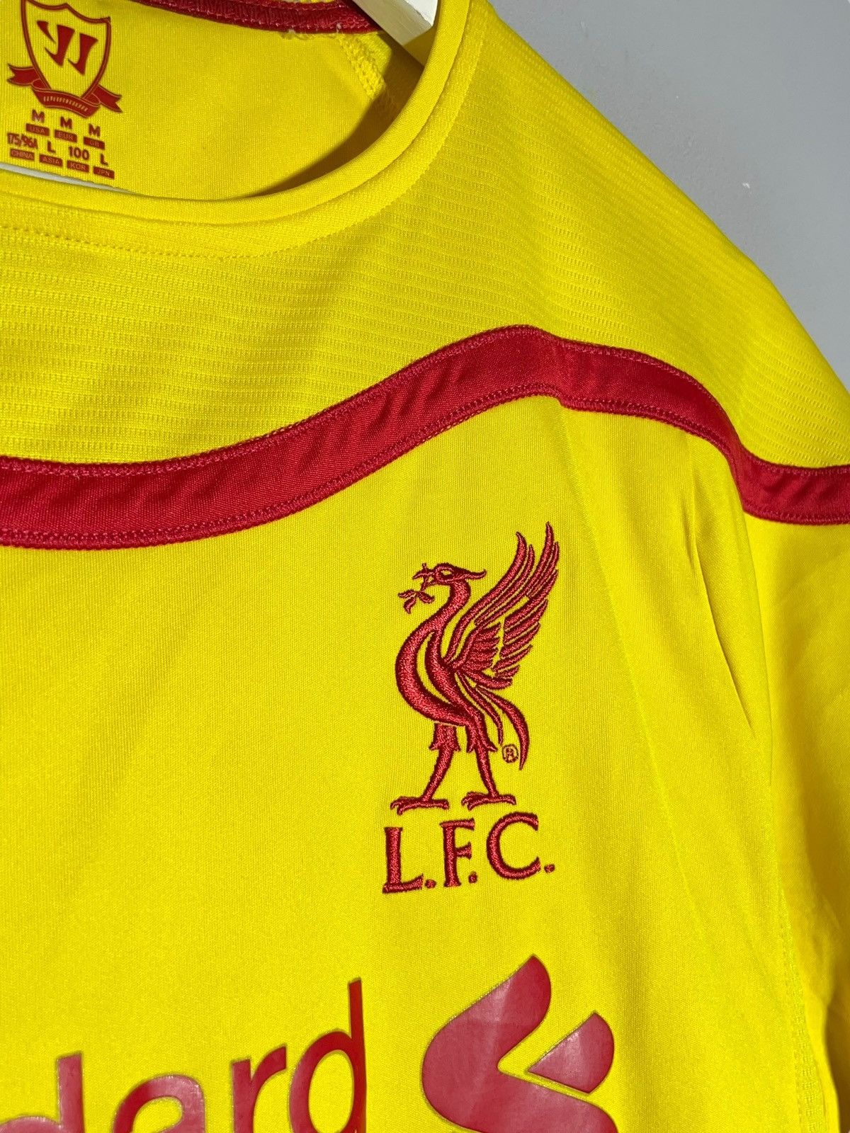 Warrior Liverpool FC Warrior 2014/15 Away Football Shirt Size US M / EU 48-50 / 2 - 4 Thumbnail