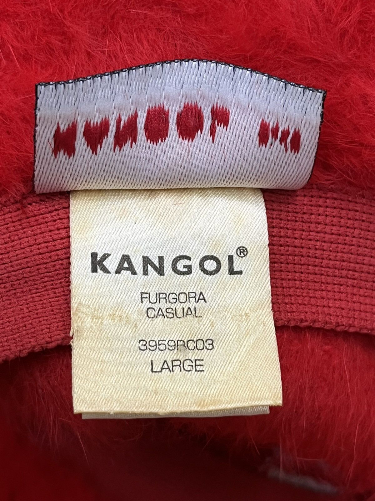 Kangol 90s Kangol Furgora Red Angora Bucket Hat Hip Hop Rapper Icon Size ONE SIZE - 8 Thumbnail