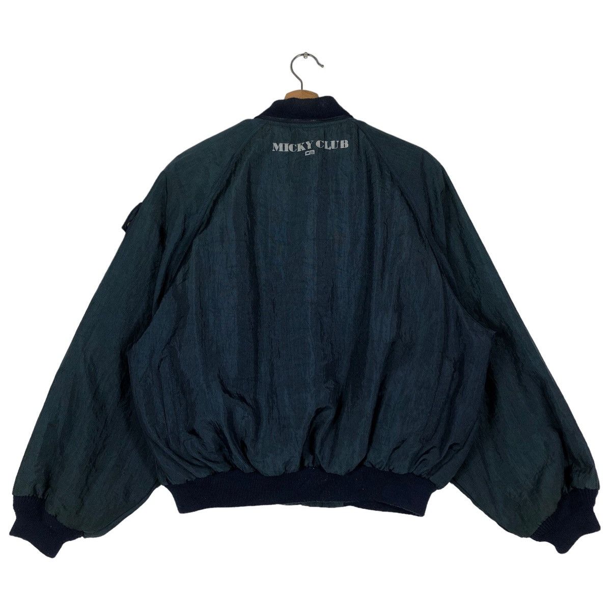 Japanese Brand 🔥Vintage Bomber Jacket Micky Club Riot Riot Design Size US S / EU 44-46 / 1 - 7 Thumbnail