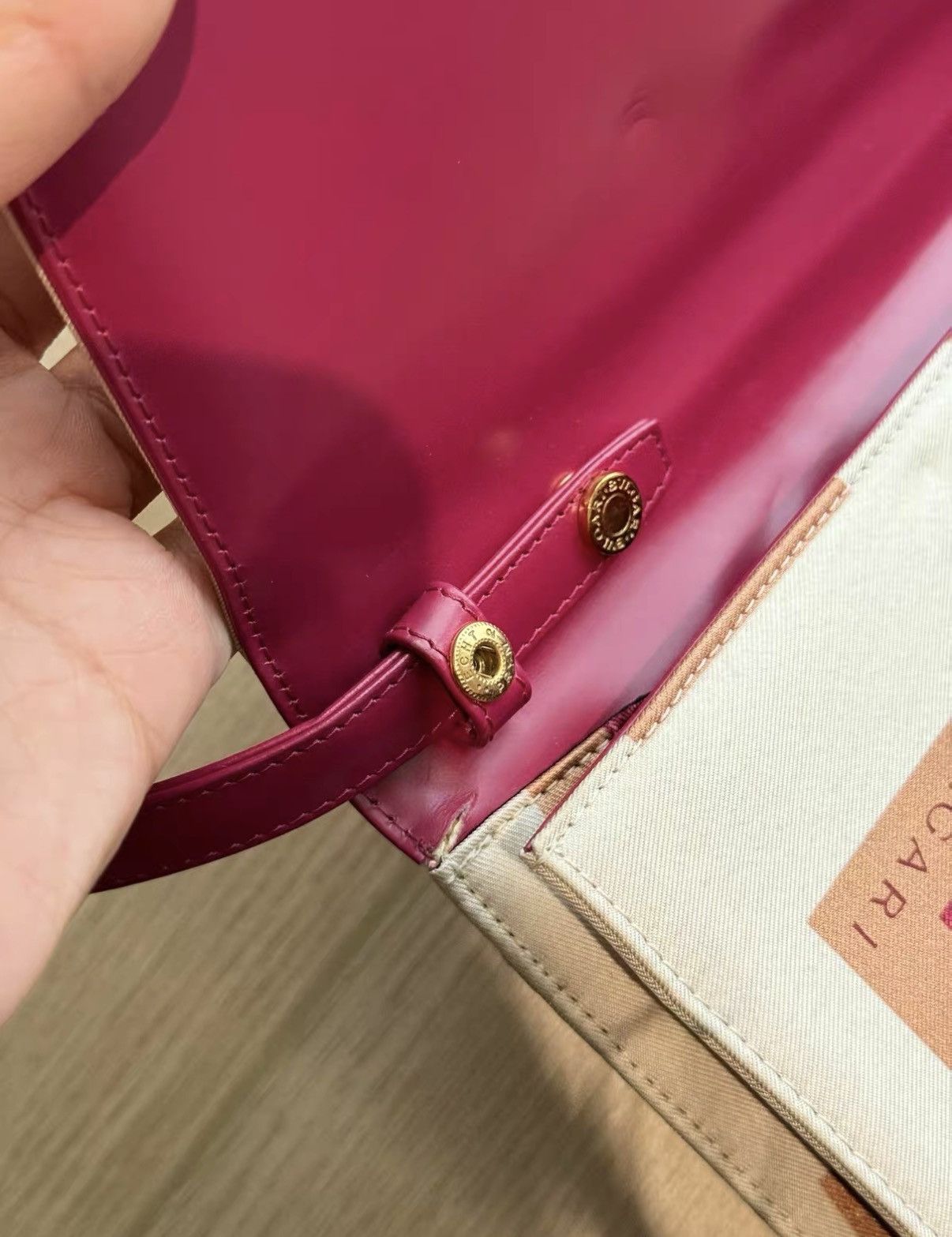 Bvlgari Bvlgari Vintage Satin Underarm Bag J36 Size ONE SIZE - 7 Thumbnail